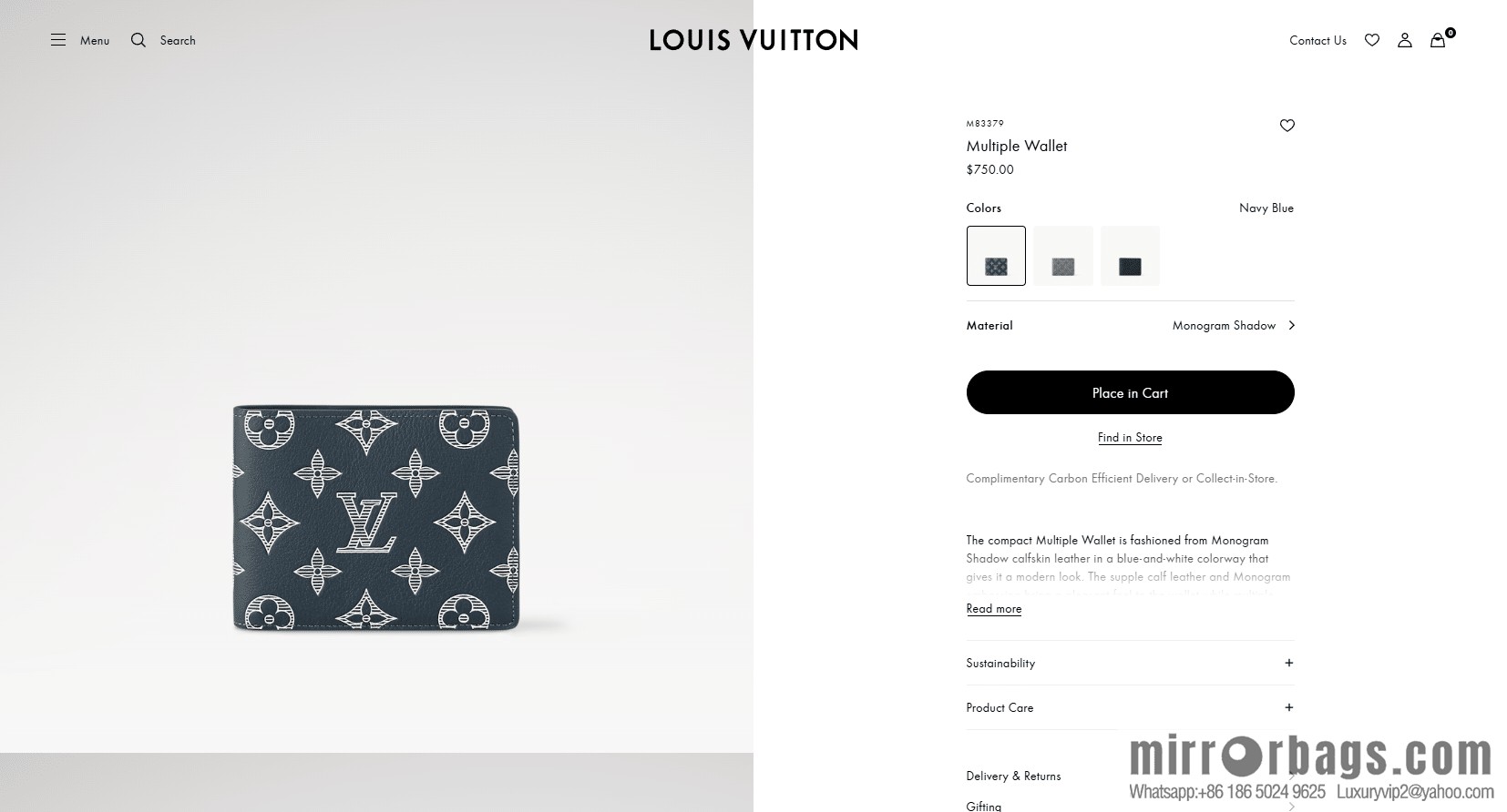 LV Multiple Wallet M83379 [Official Chip Version]