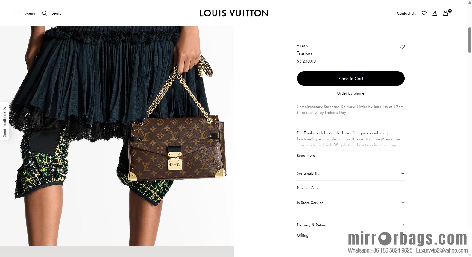 LV M14526 Trunkie