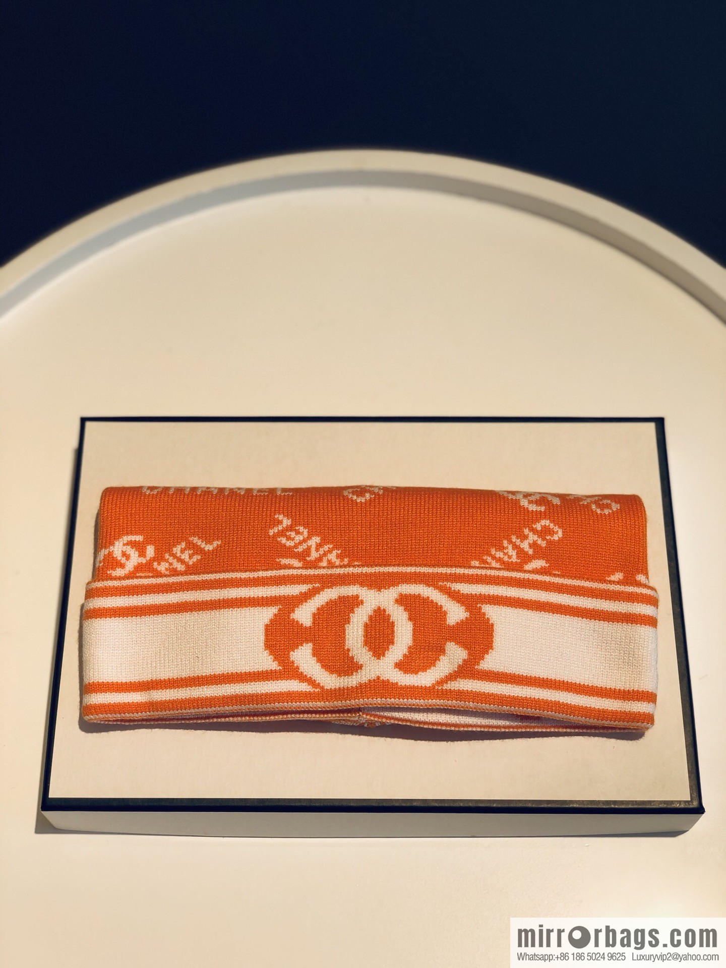 Chanel simple atmosphere Japanese wool knitted hat