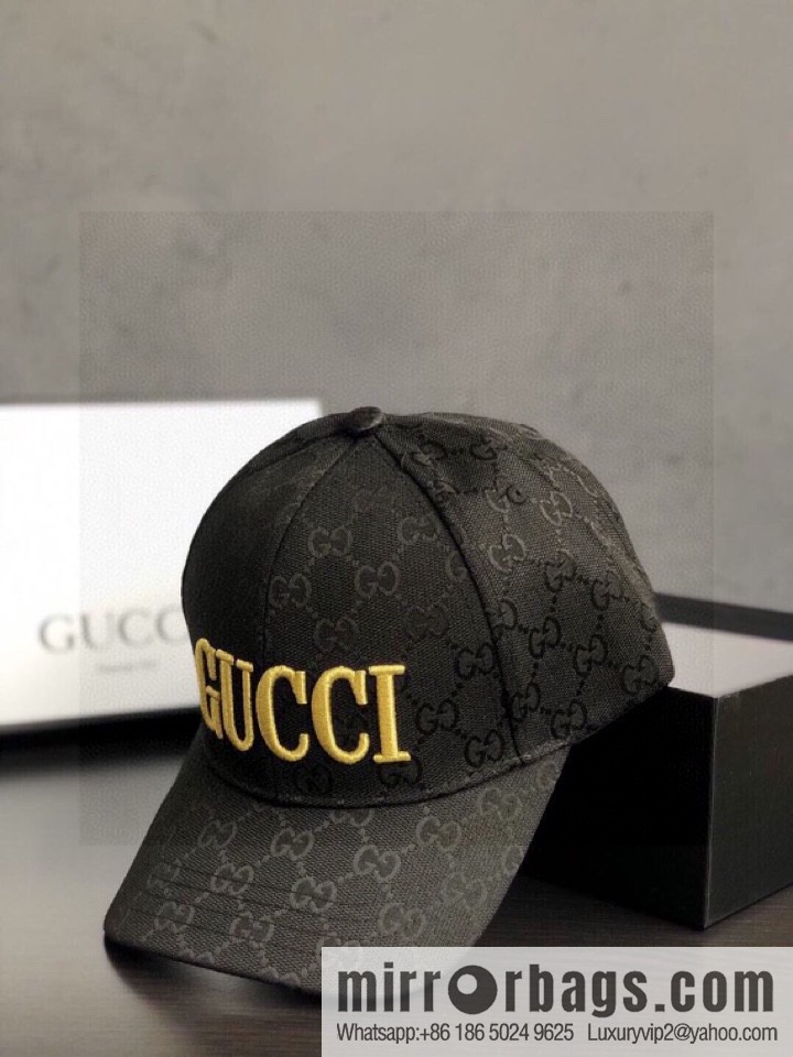 GUCCI Gucci simple atmosphere embroidered baseball cap