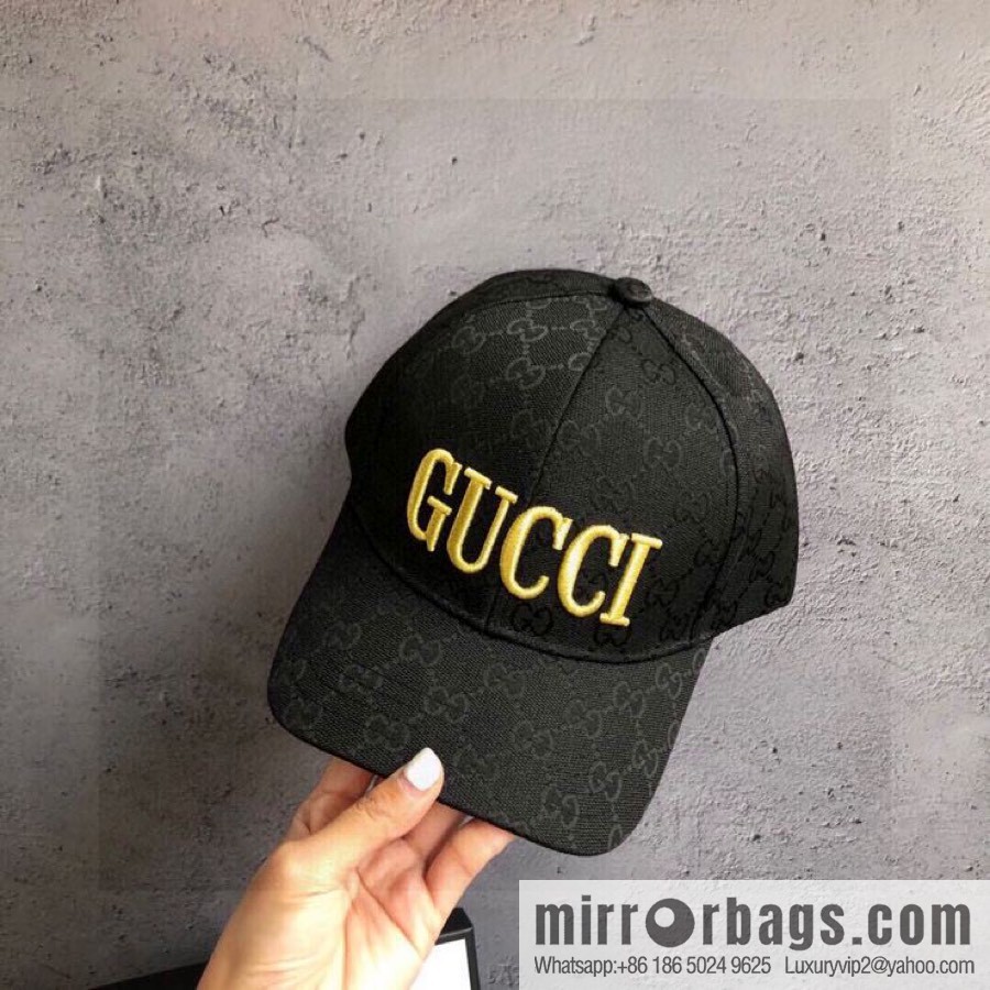 GUCCI Gucci simple atmosphere embroidered baseball cap