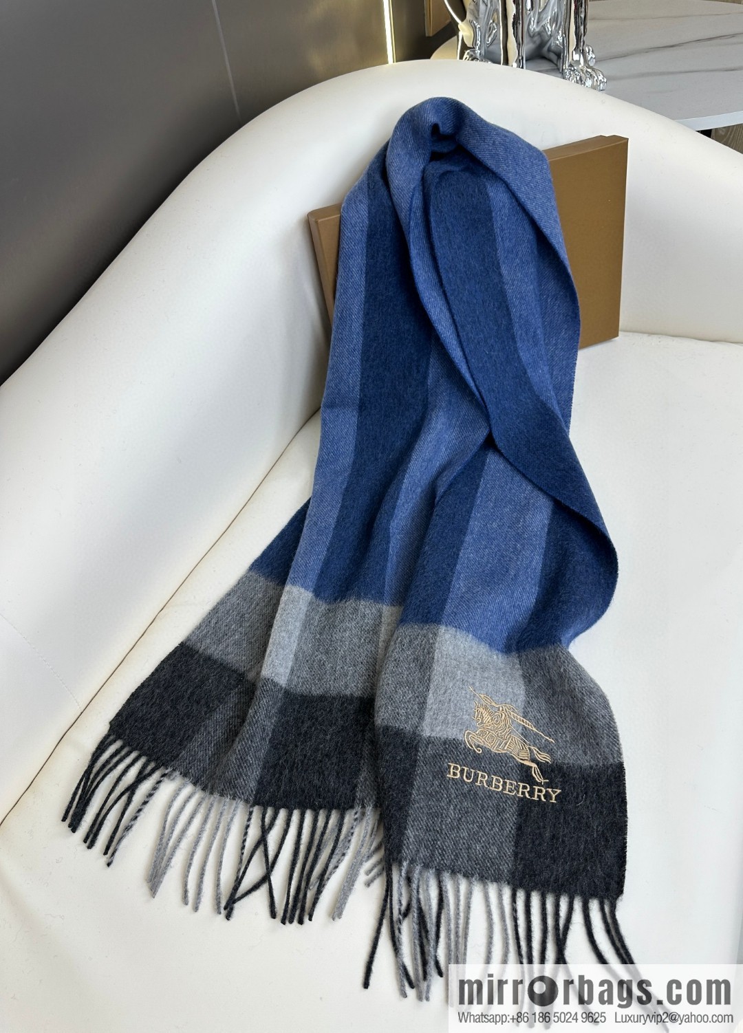 Burberry Burberry 2023 new model, classic plaid war horse, unisex couple scarf