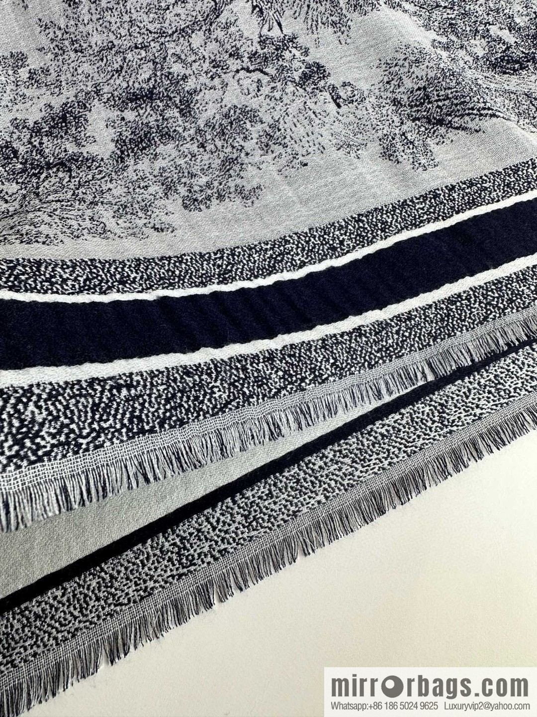 DIOR Rui print scarf