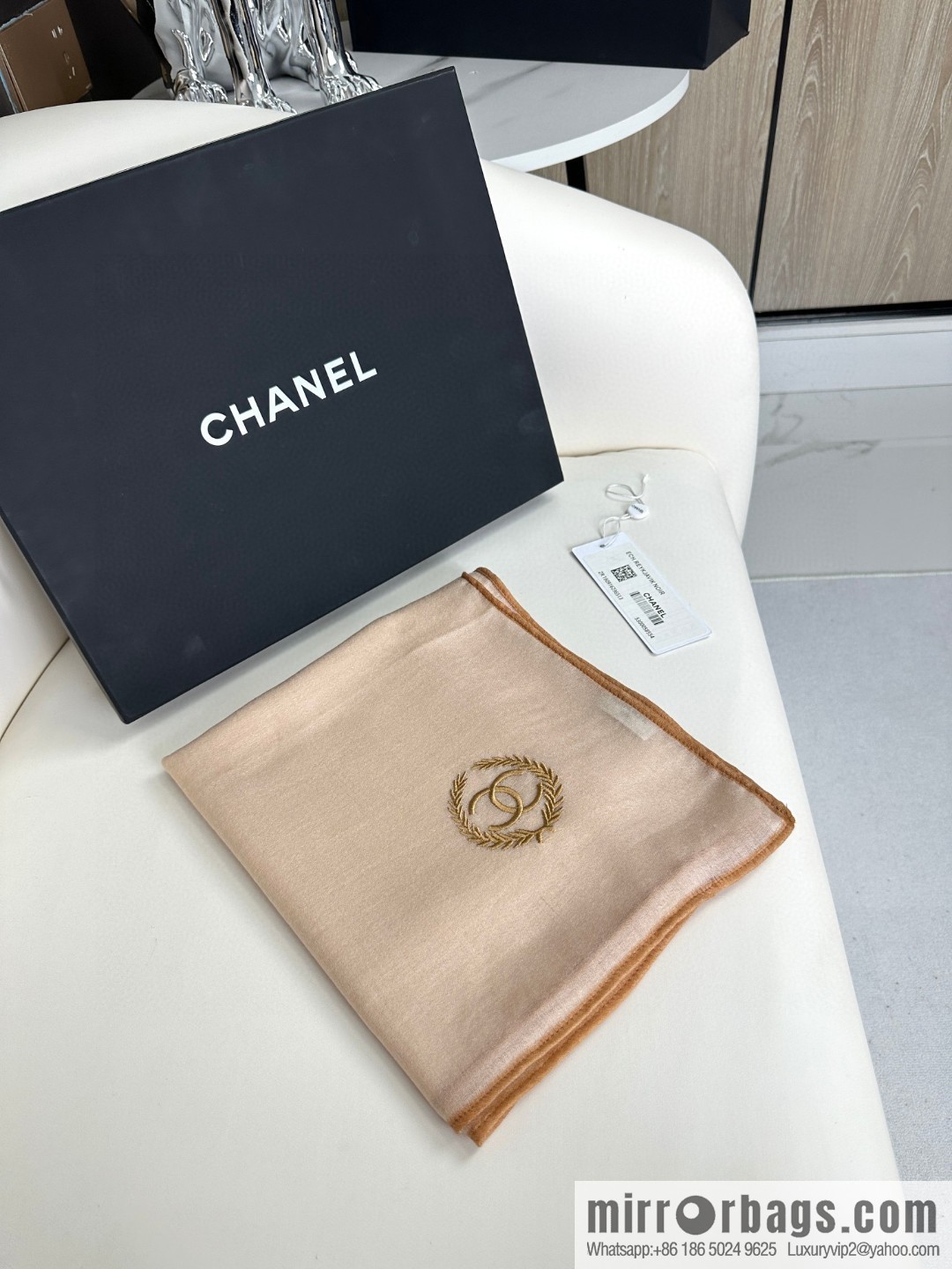 CHANEL 2023 new cashmere scarf