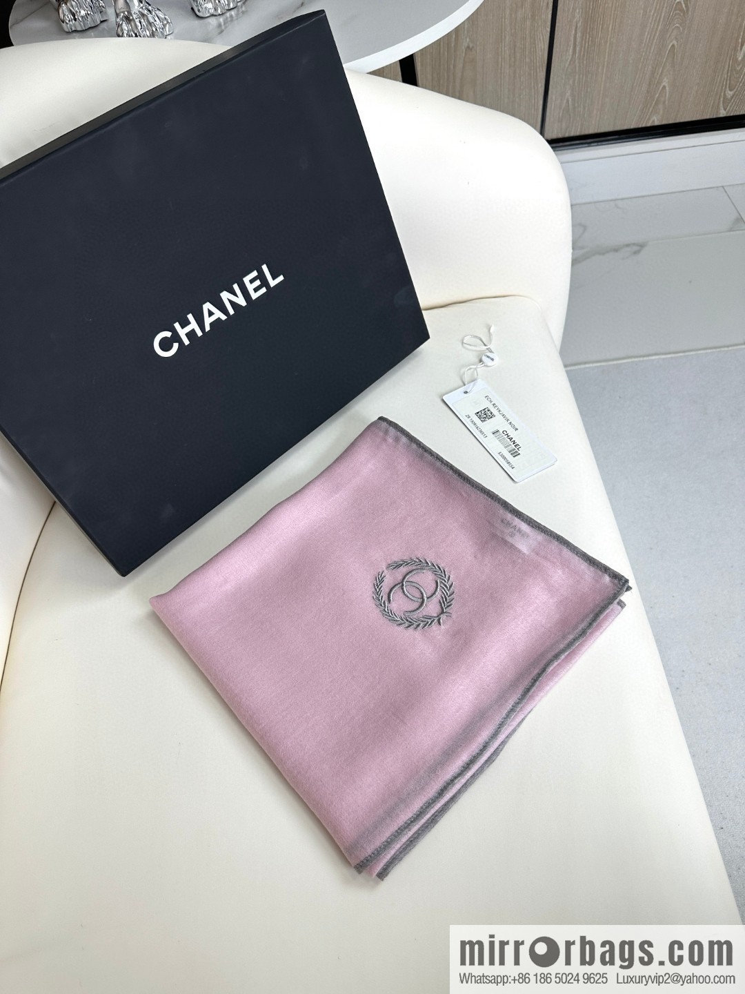 CHANEL 2023 new cashmere scarf