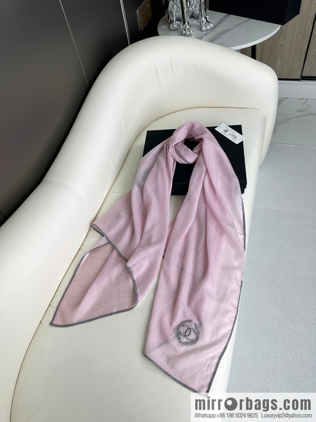 CHANEL 2023 new cashmere scarf