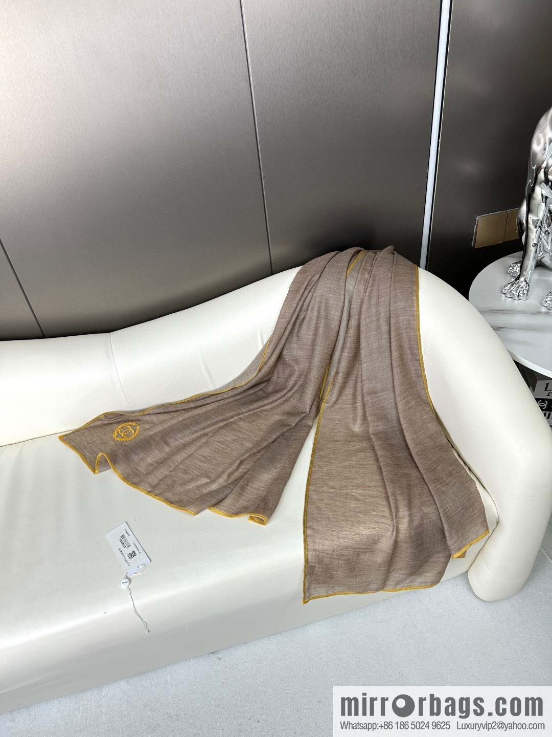CHANEL 2023 new cashmere scarf