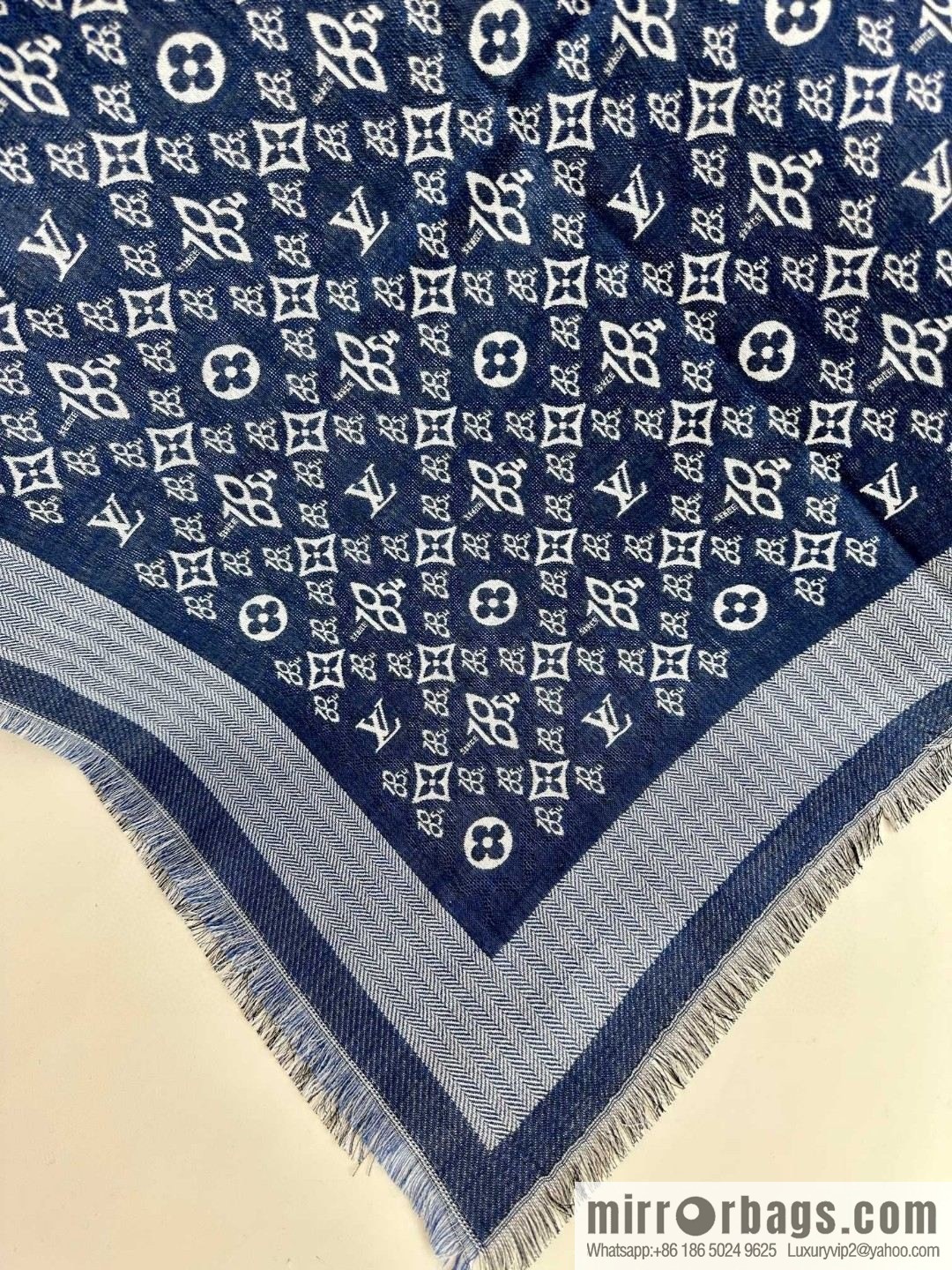 LV 2023 new 1854 cashmere square scarf