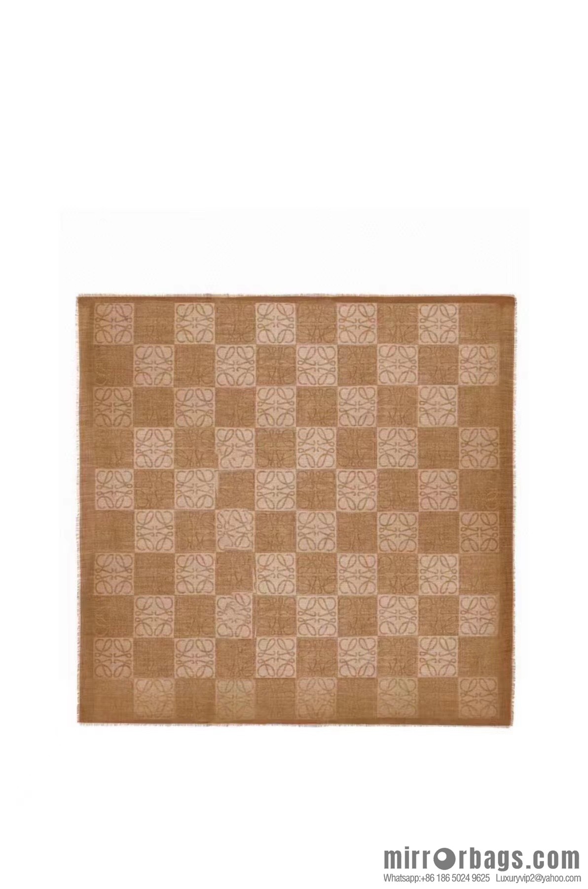 LOEWE wool + silk scarf
