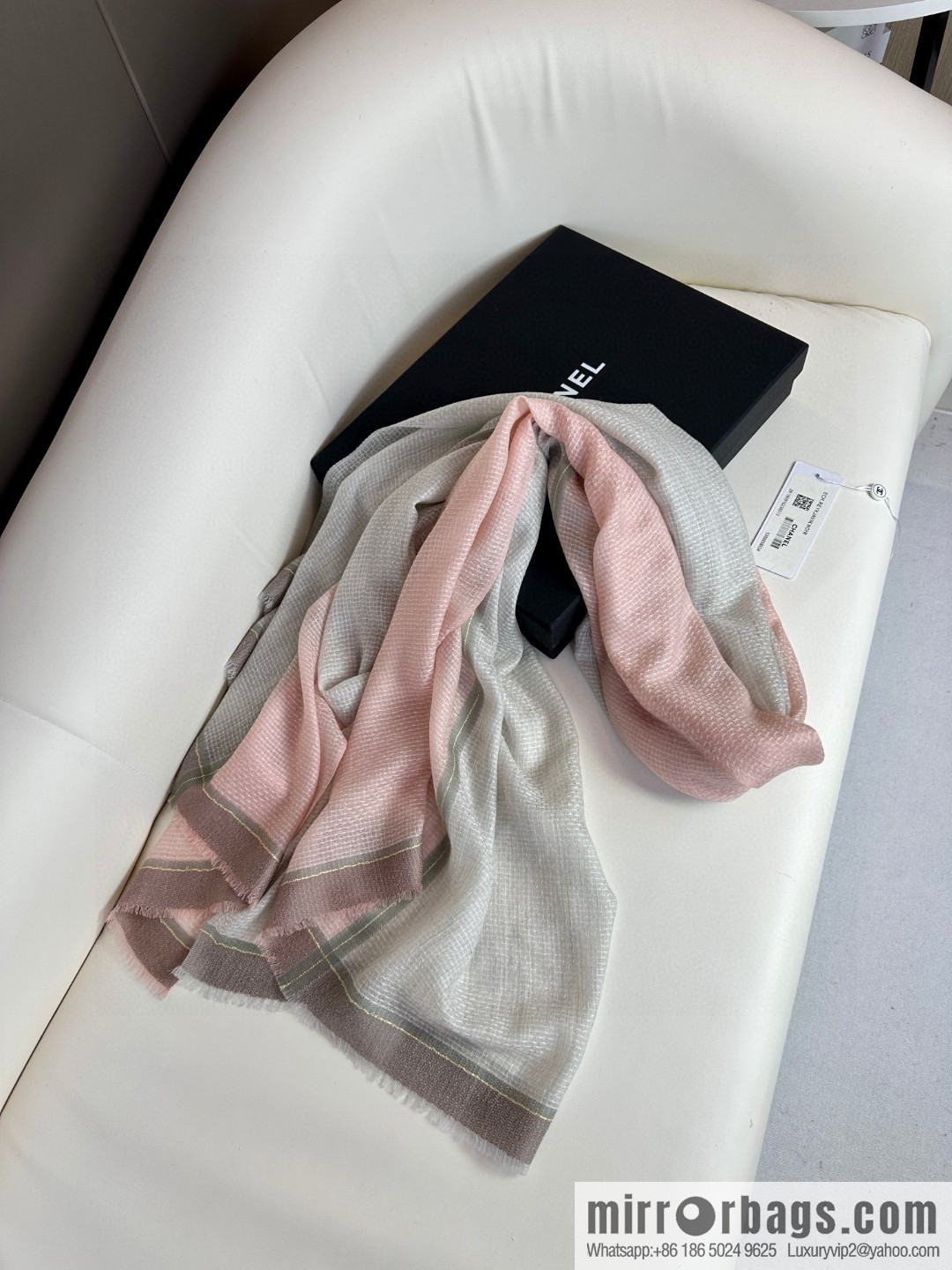 CHANEL 2023 new, cashmere scarf