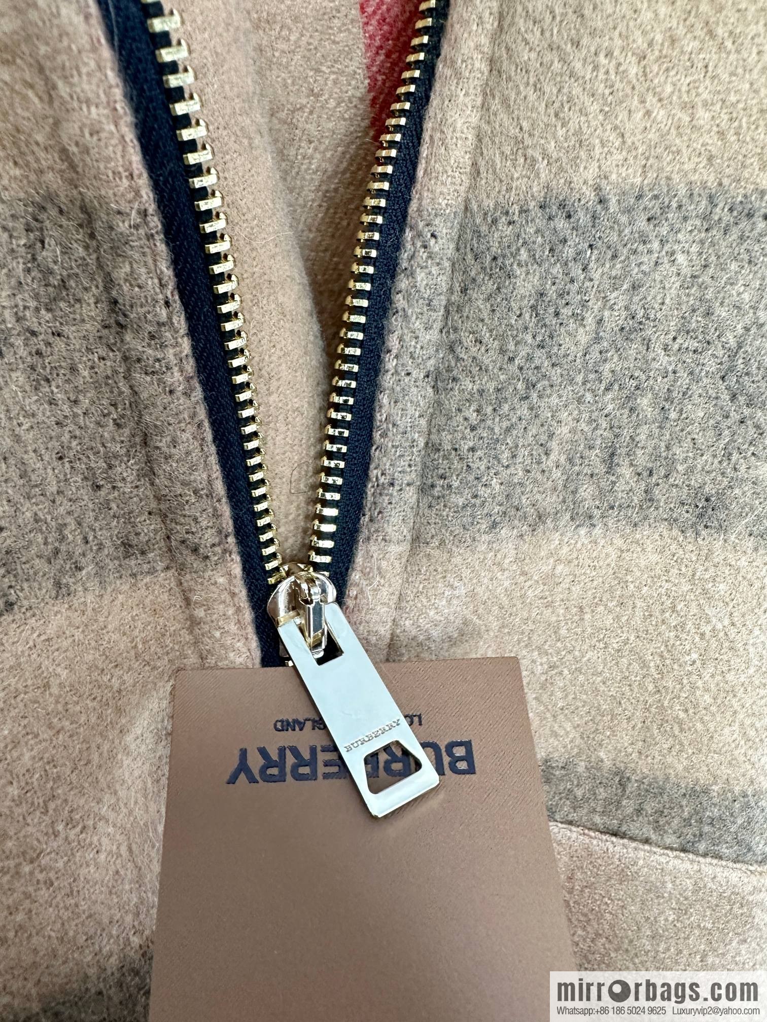 Burberry, Zip Striped Cape Shawl