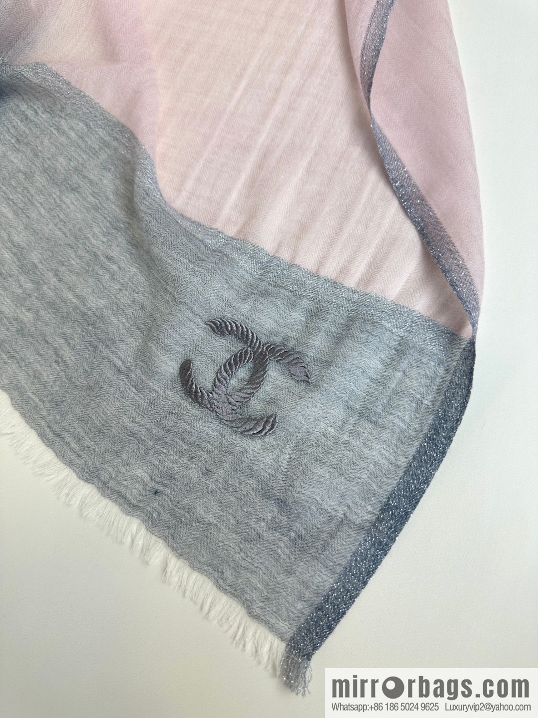 CHANEL 2023 latest color cashmere long towel