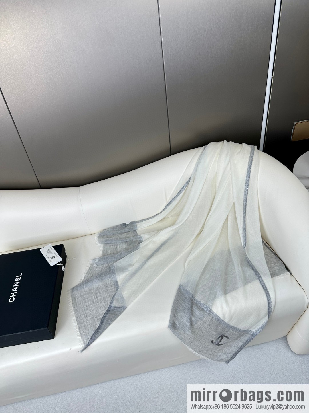 CHANEL 2023 latest color cashmere long towel