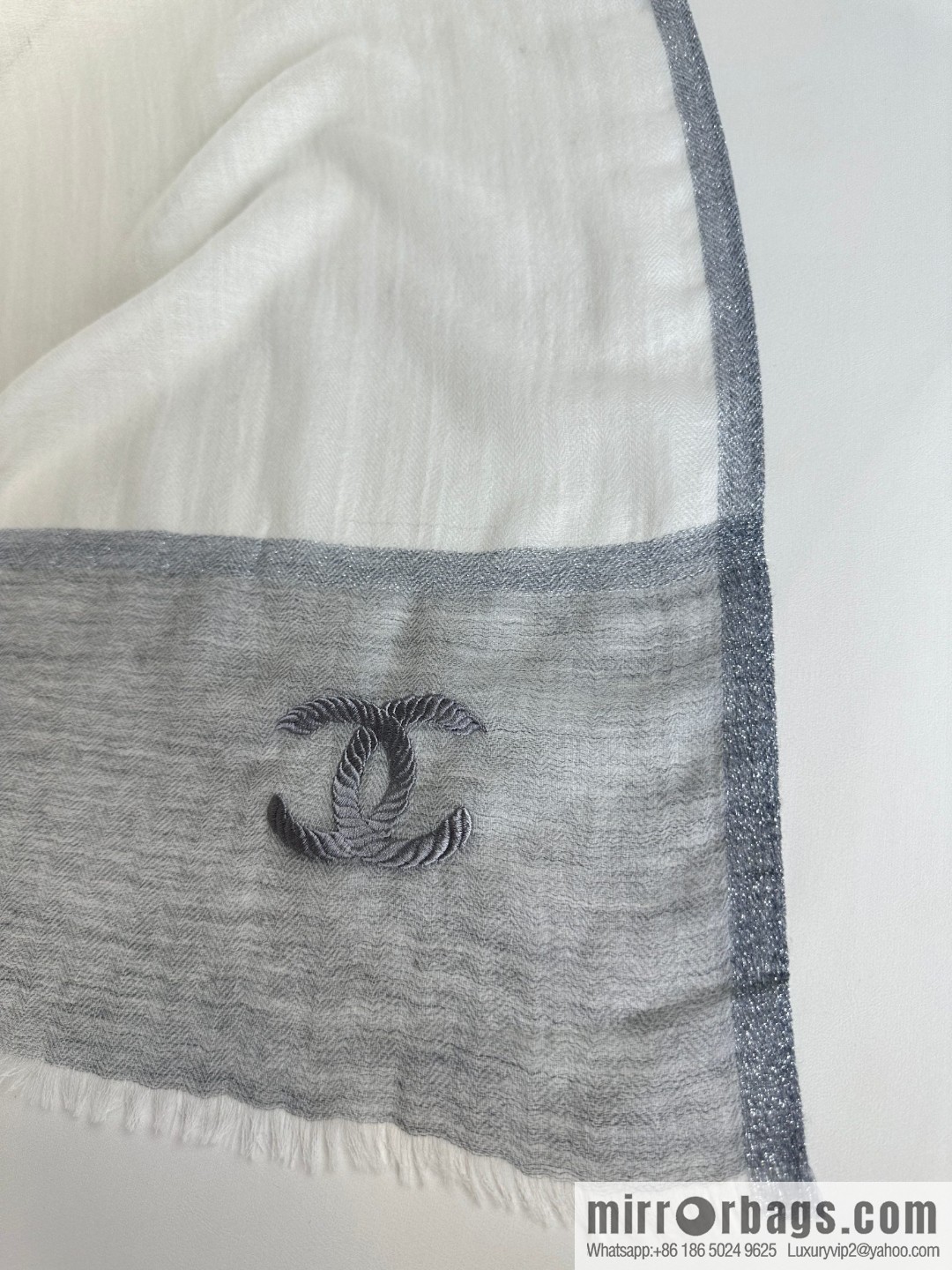 CHANEL 2023 latest color cashmere long towel