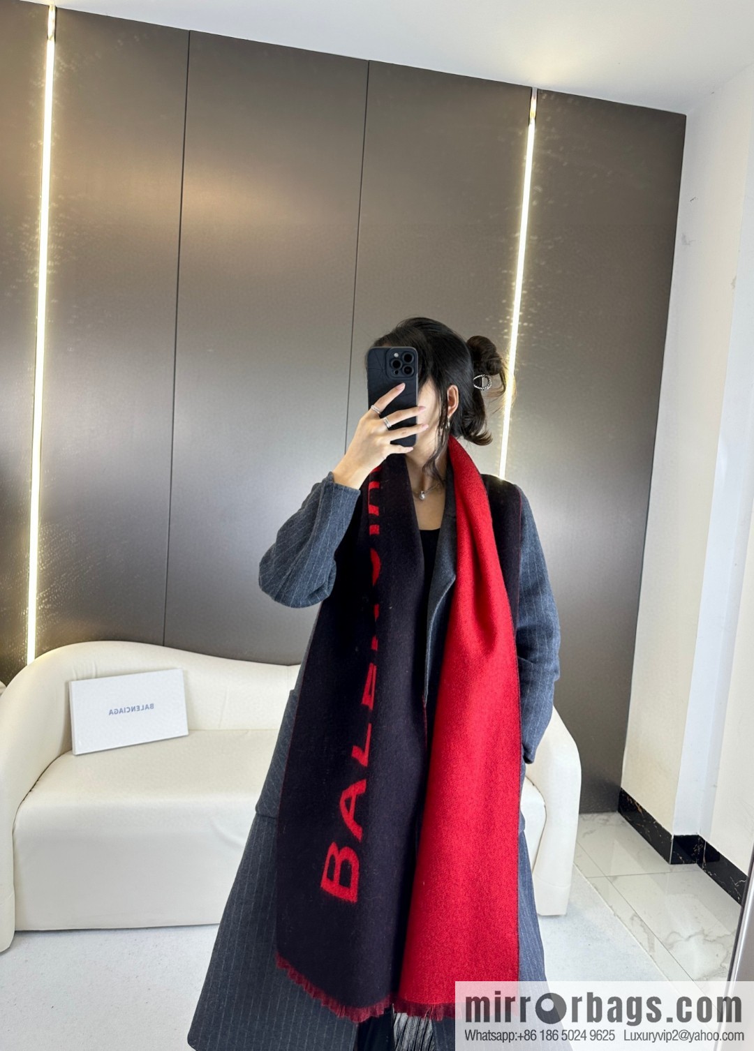 Balenciaga Balenciaga 2023 new cashmere scarf