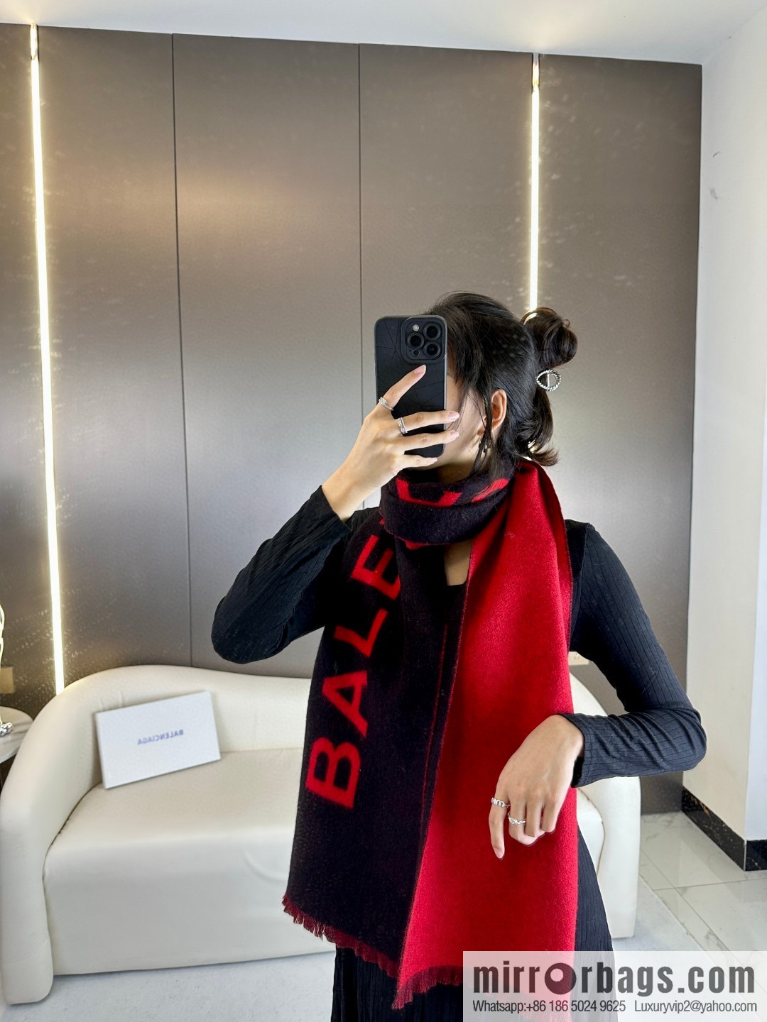 Balenciaga Balenciaga 2023 new cashmere scarf