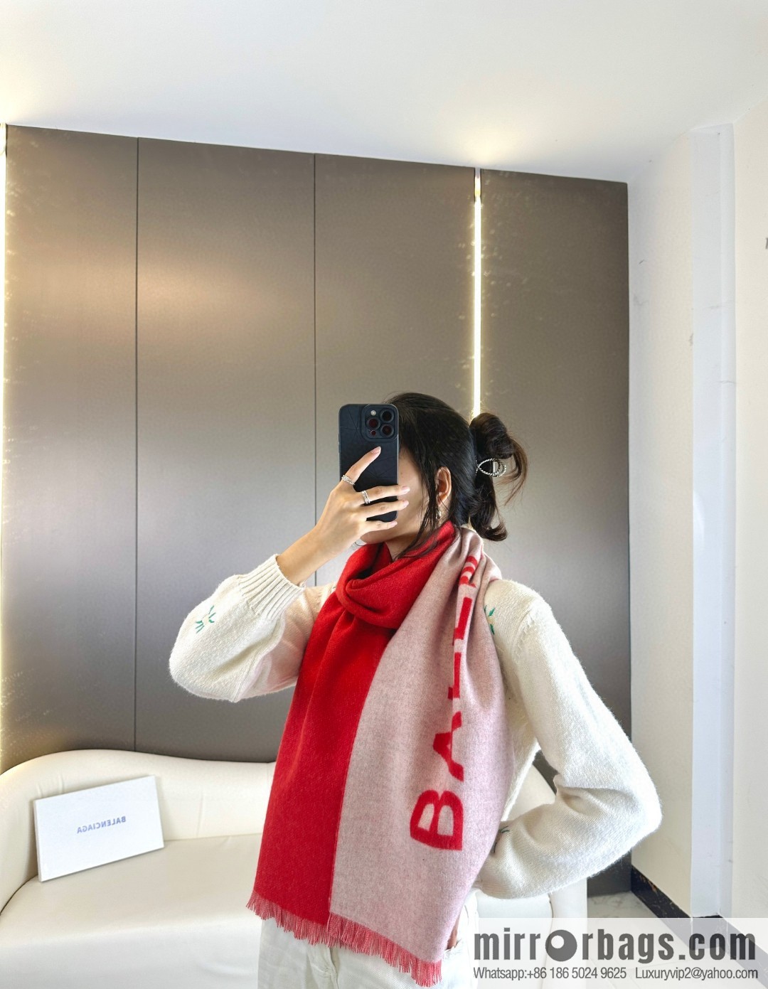 Balenciaga Balenciaga 2023 new cashmere scarf