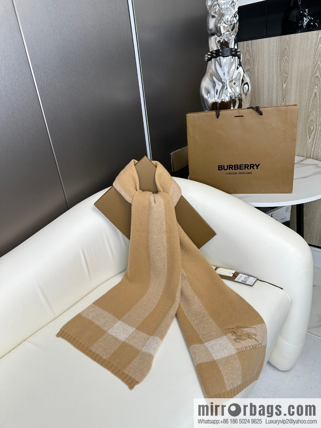Burberry 2023 New Knitted Scarf