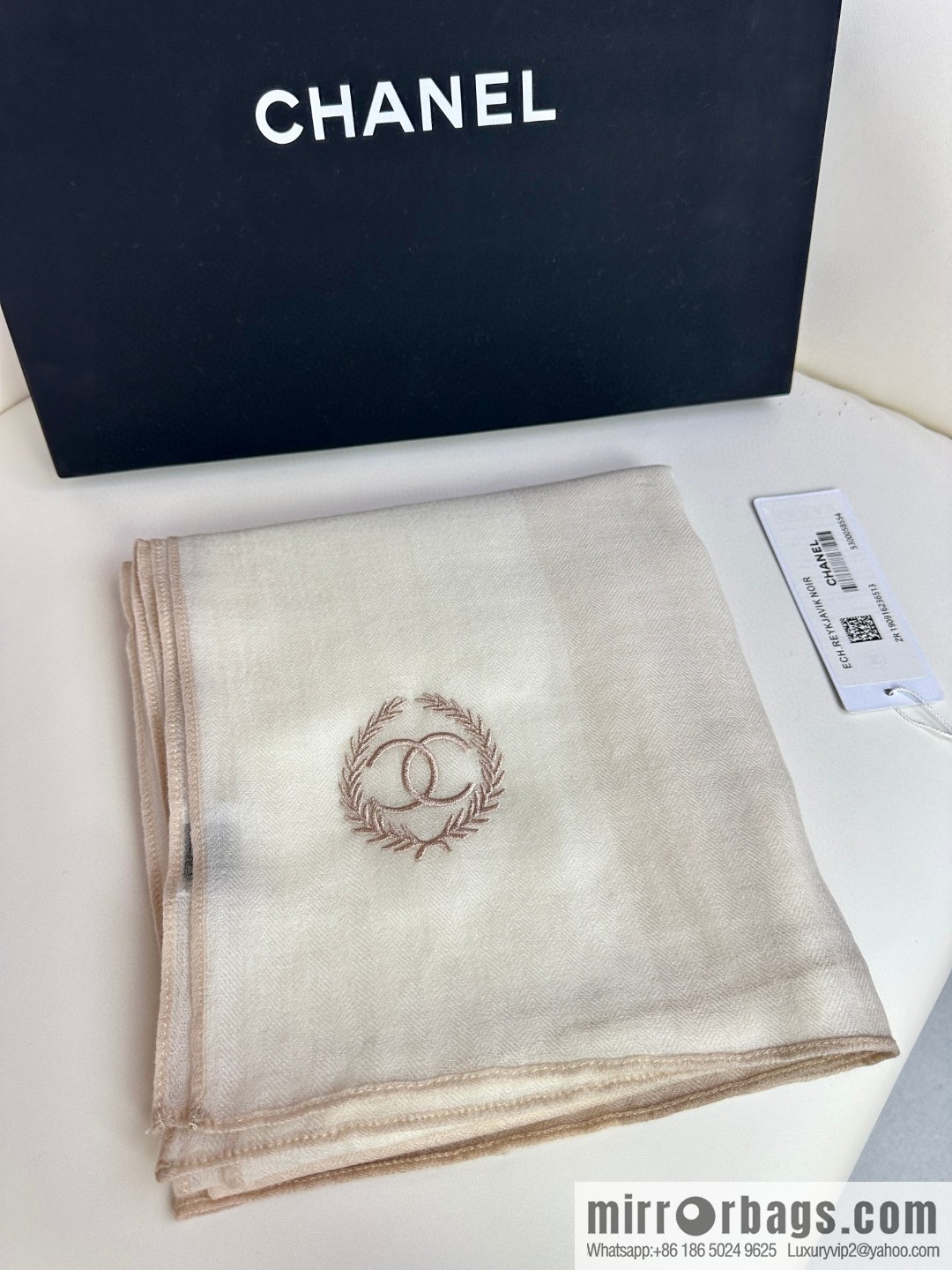 CHANEL 2023 new cashmere scarf