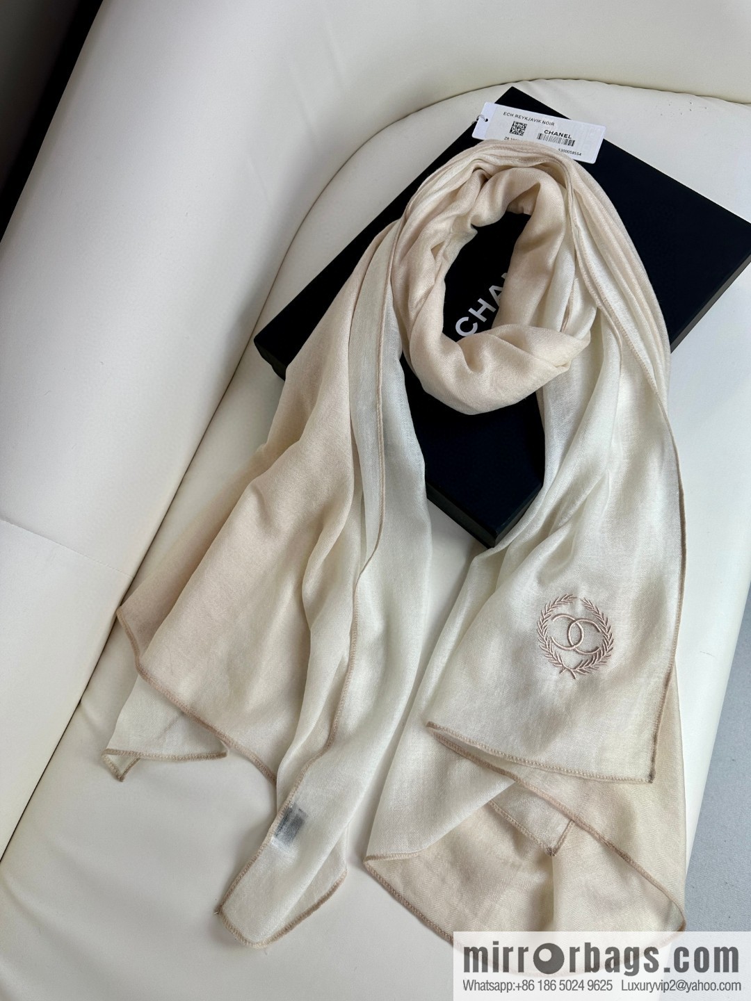CHANEL 2023 new cashmere scarf