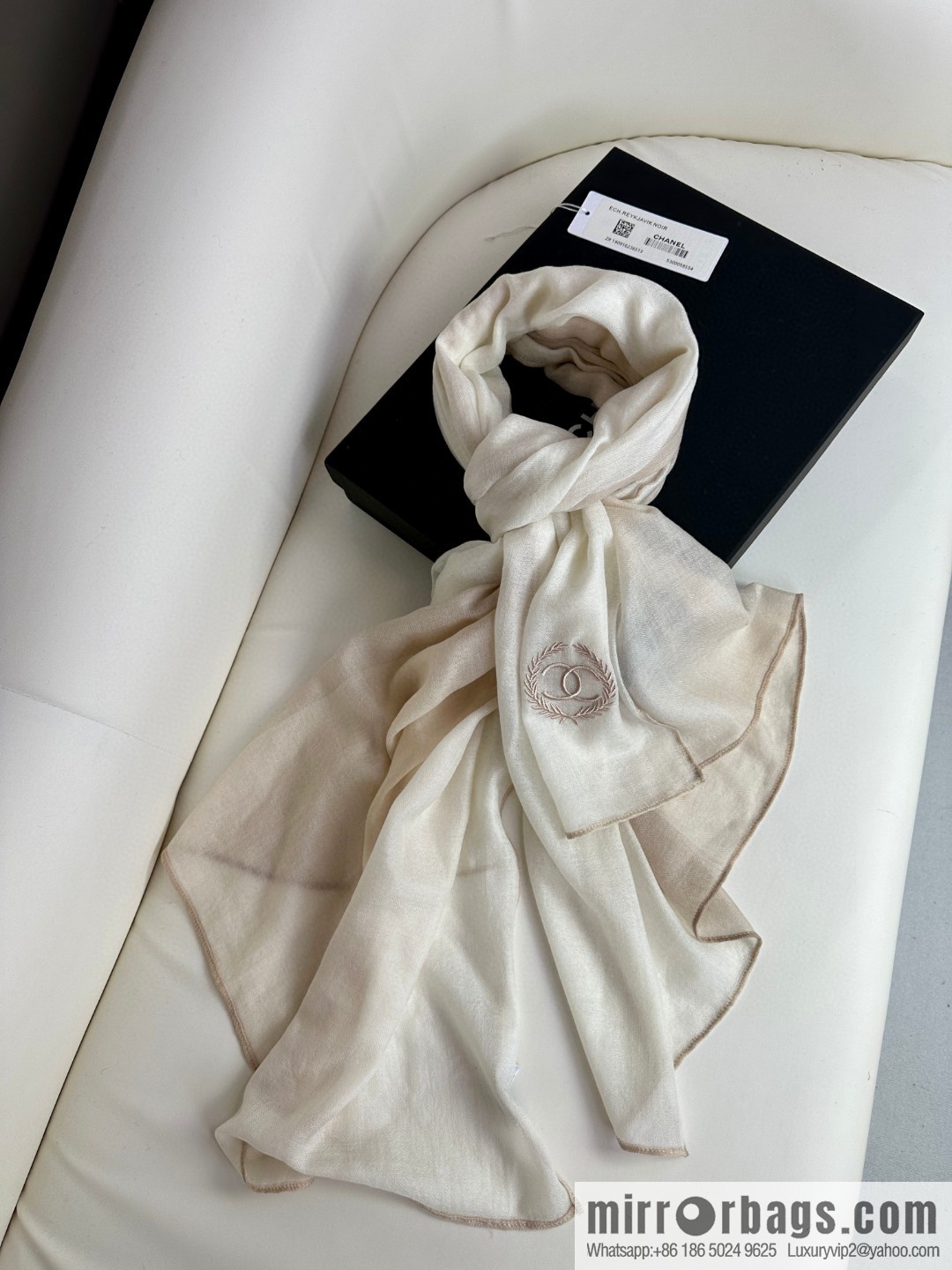 CHANEL 2023 new cashmere scarf
