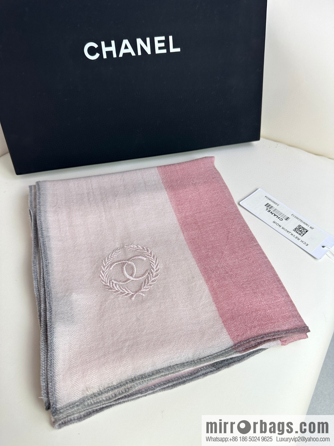 CHANEL 2023 new cashmere scarf