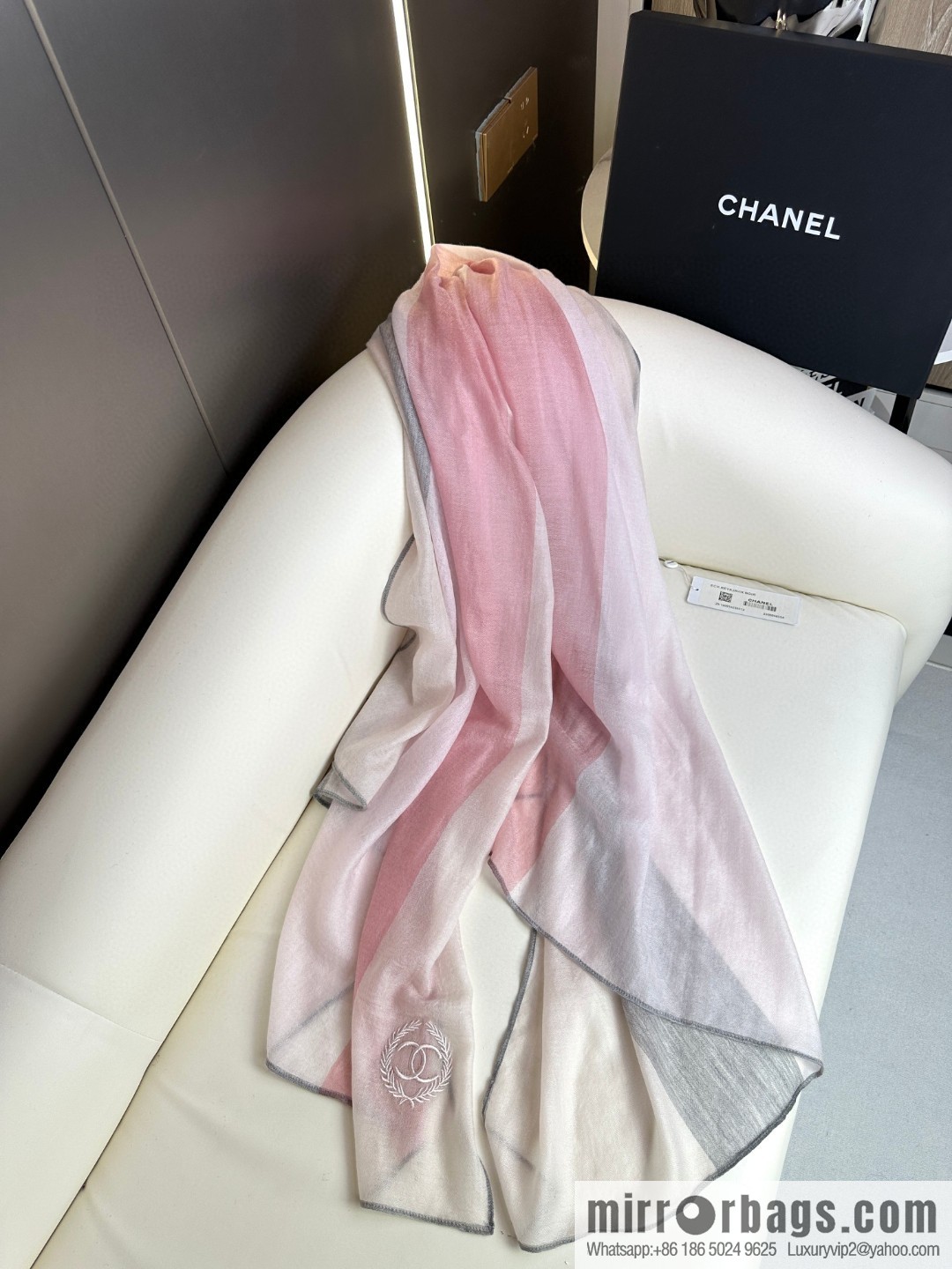 CHANEL 2023 new cashmere scarf
