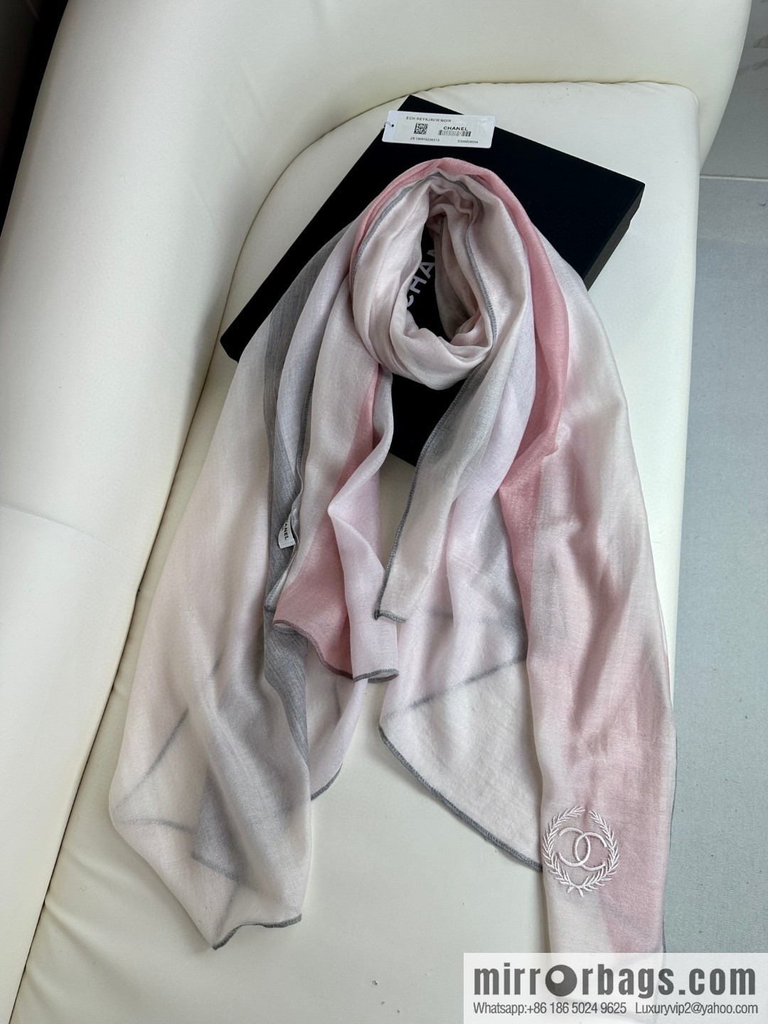 CHANEL 2023 new cashmere scarf