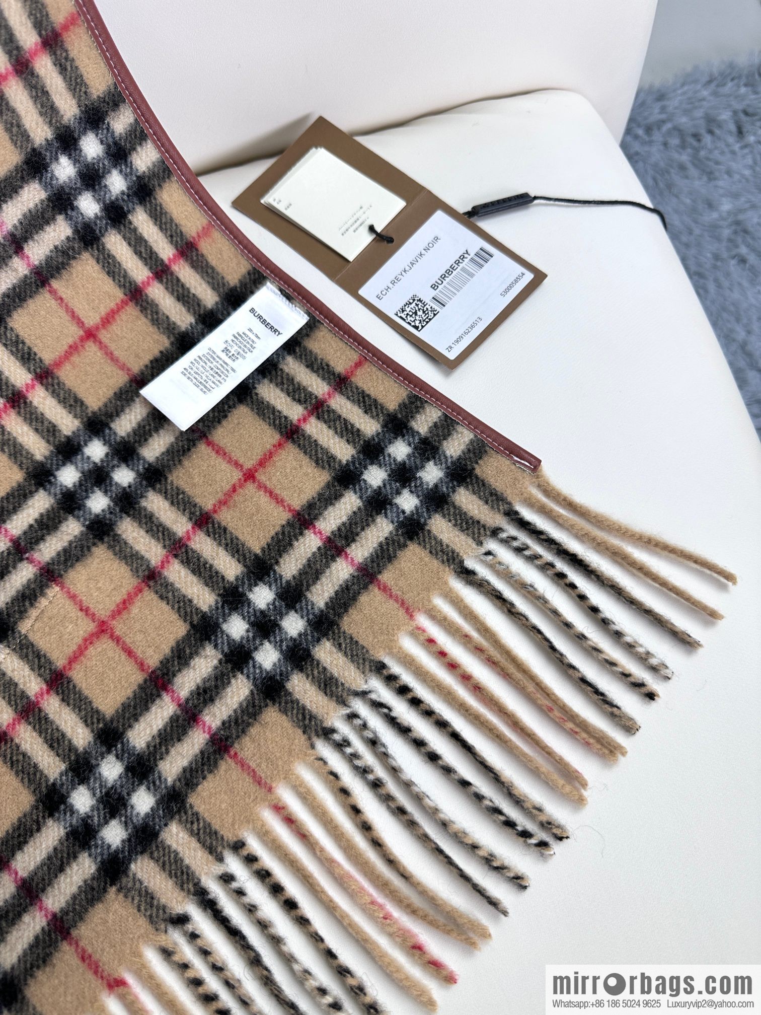 Burberry, limited edition cape shawl