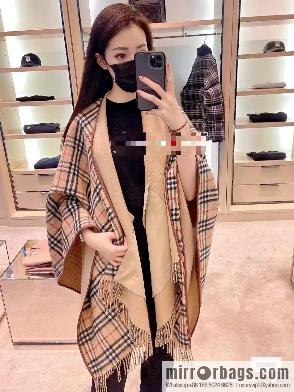 Burberry, limited edition cape shawl