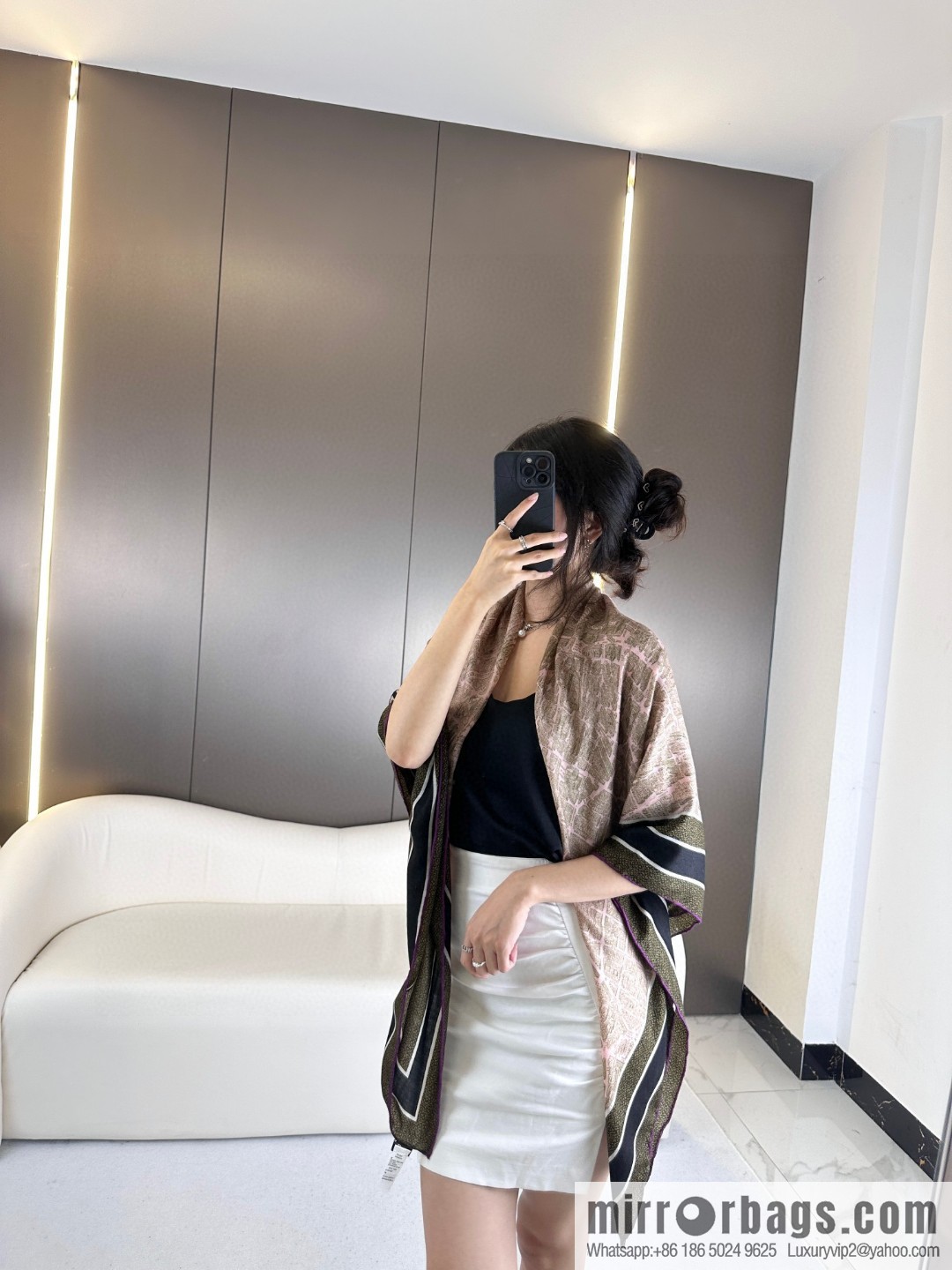 Dior's new cashmere square in 2023