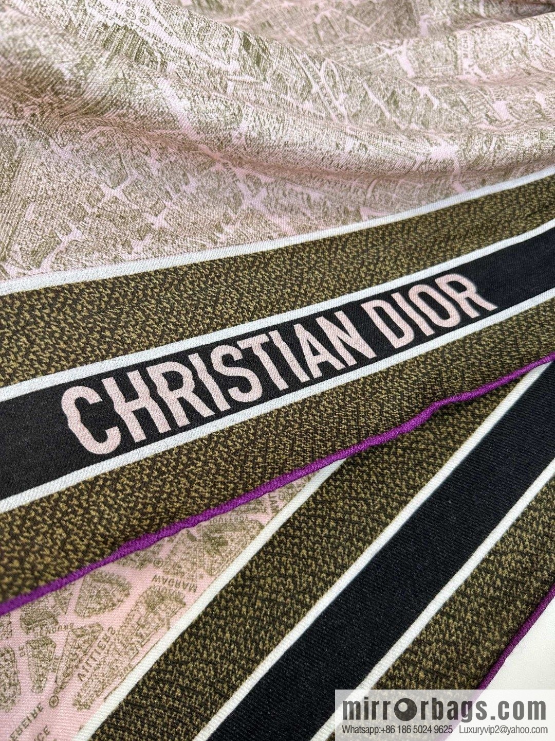 Dior's new cashmere square in 2023