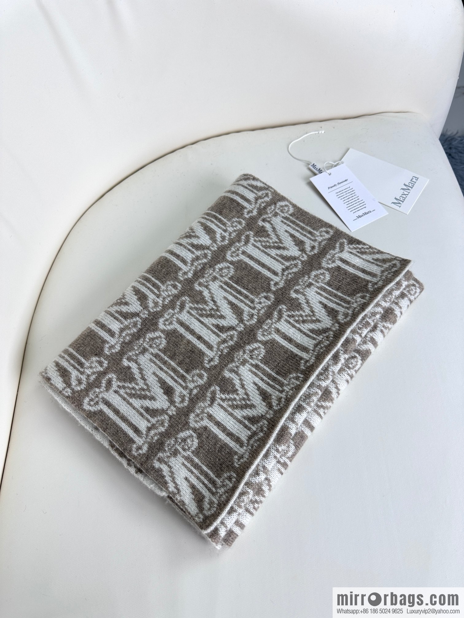Max Mara Replica Luxury Handbag GZ Latest M Knitted Cashmere Towel
