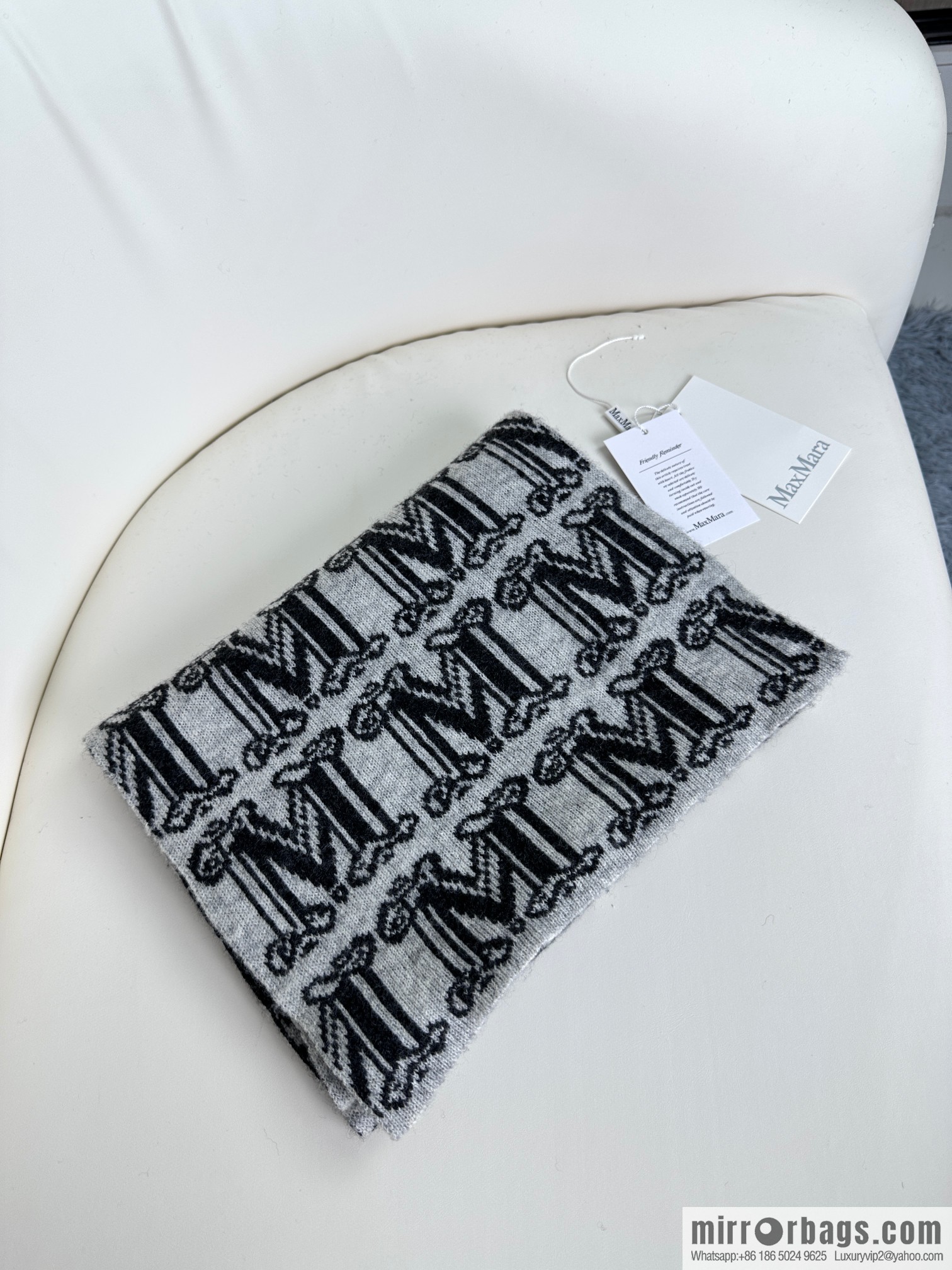 Max Mara Replica Luxury Handbag GZ Latest M Knitted Cashmere Towel
