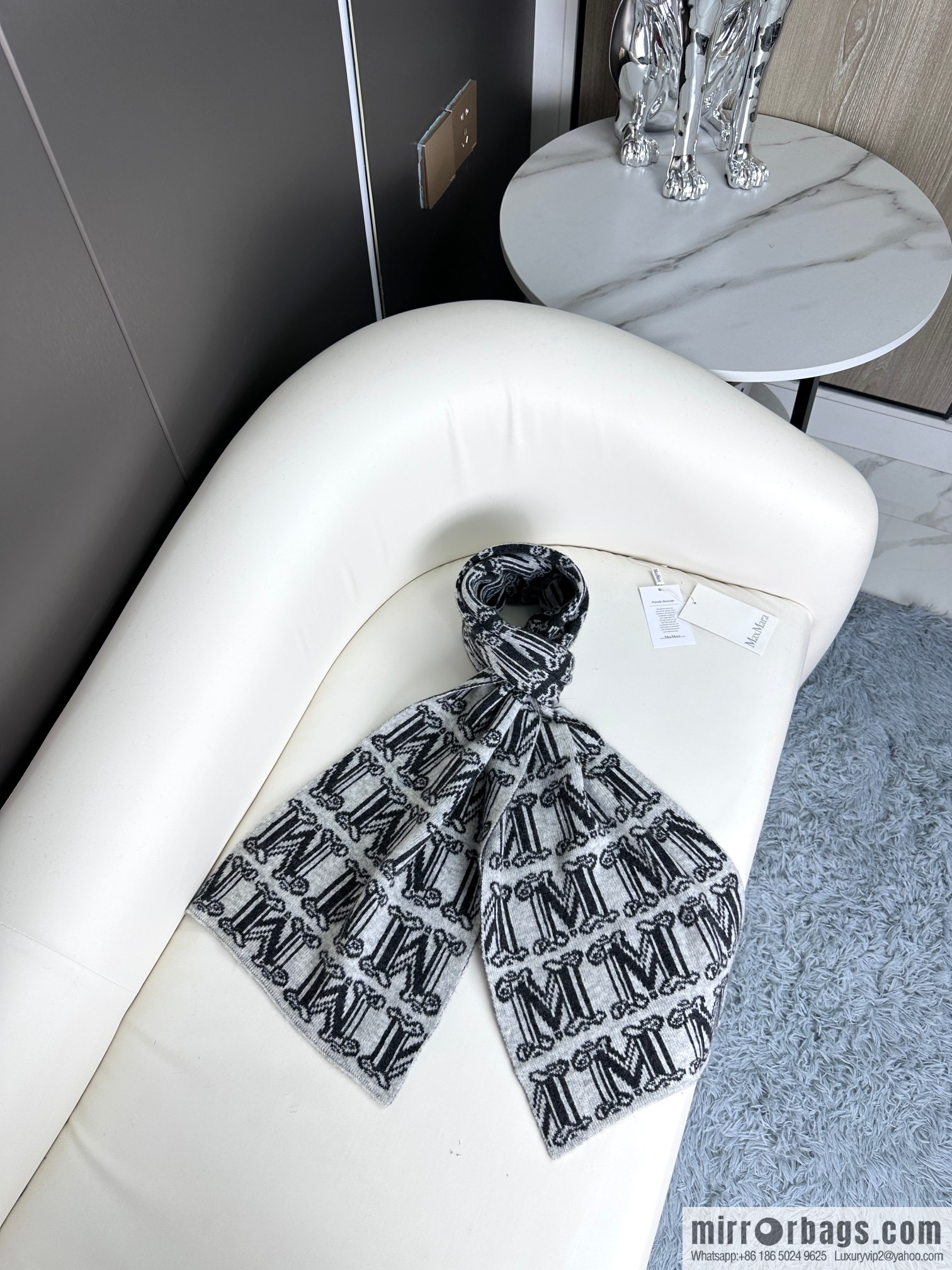 Max Mara Replica Luxury Handbag GZ Latest M Knitted Cashmere Towel