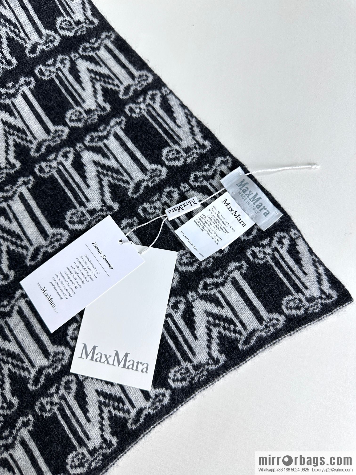 Max Mara Replica Luxury Handbag GZ Latest M Knitted Cashmere Towel