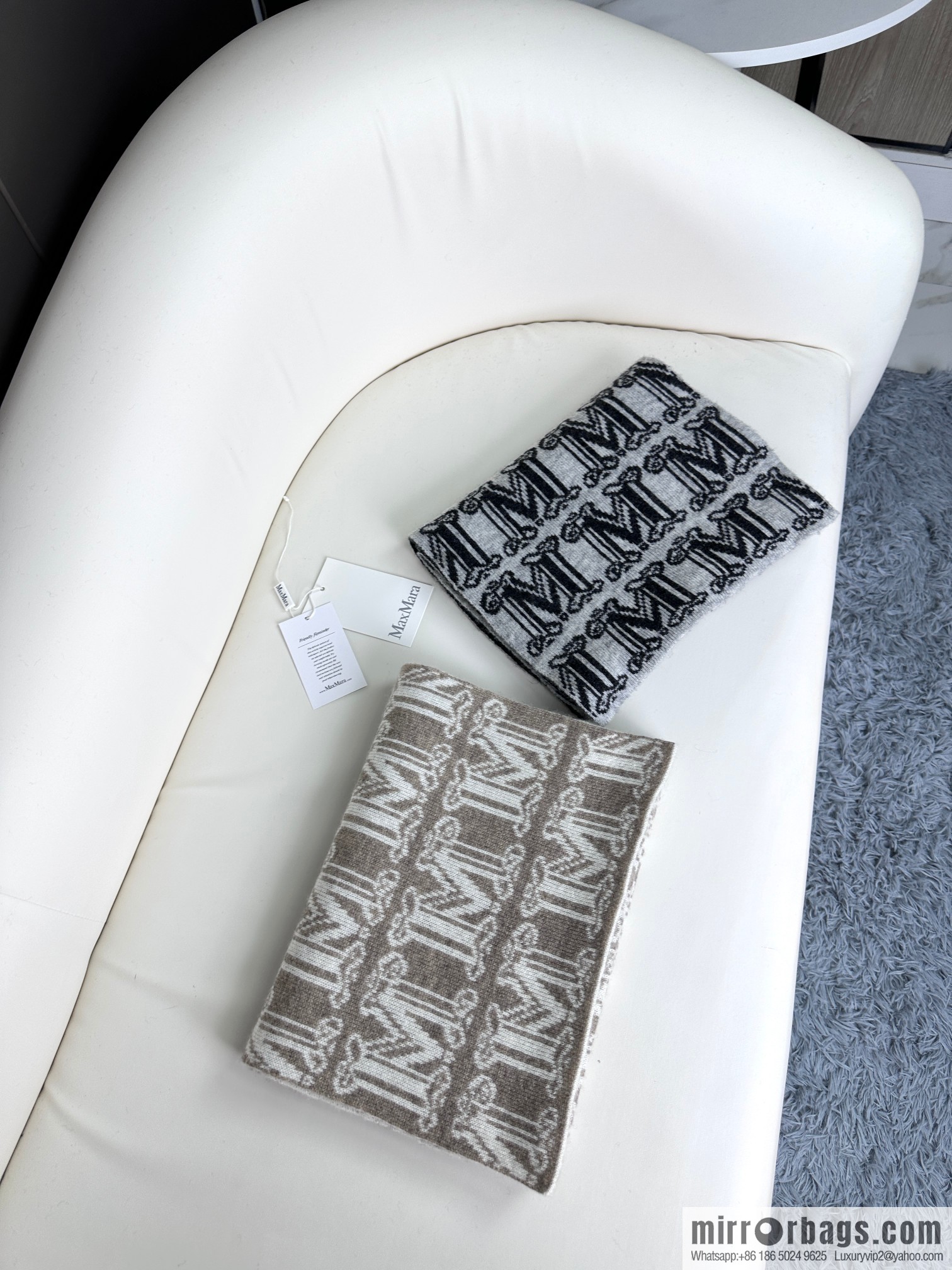 Max Mara Replica Luxury Handbag GZ Latest M Knitted Cashmere Towel