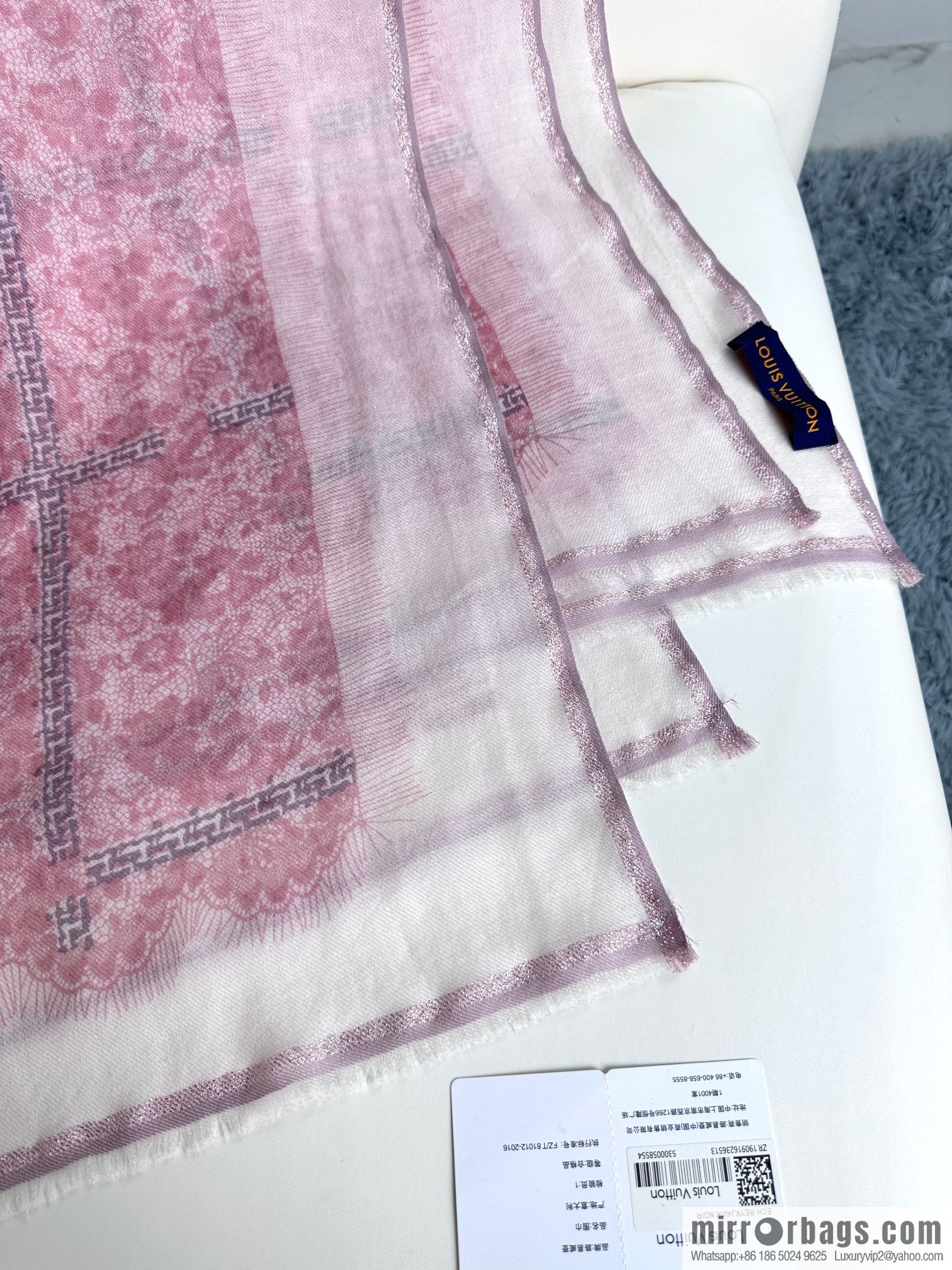 LV 2023 new, cashmere scarf.