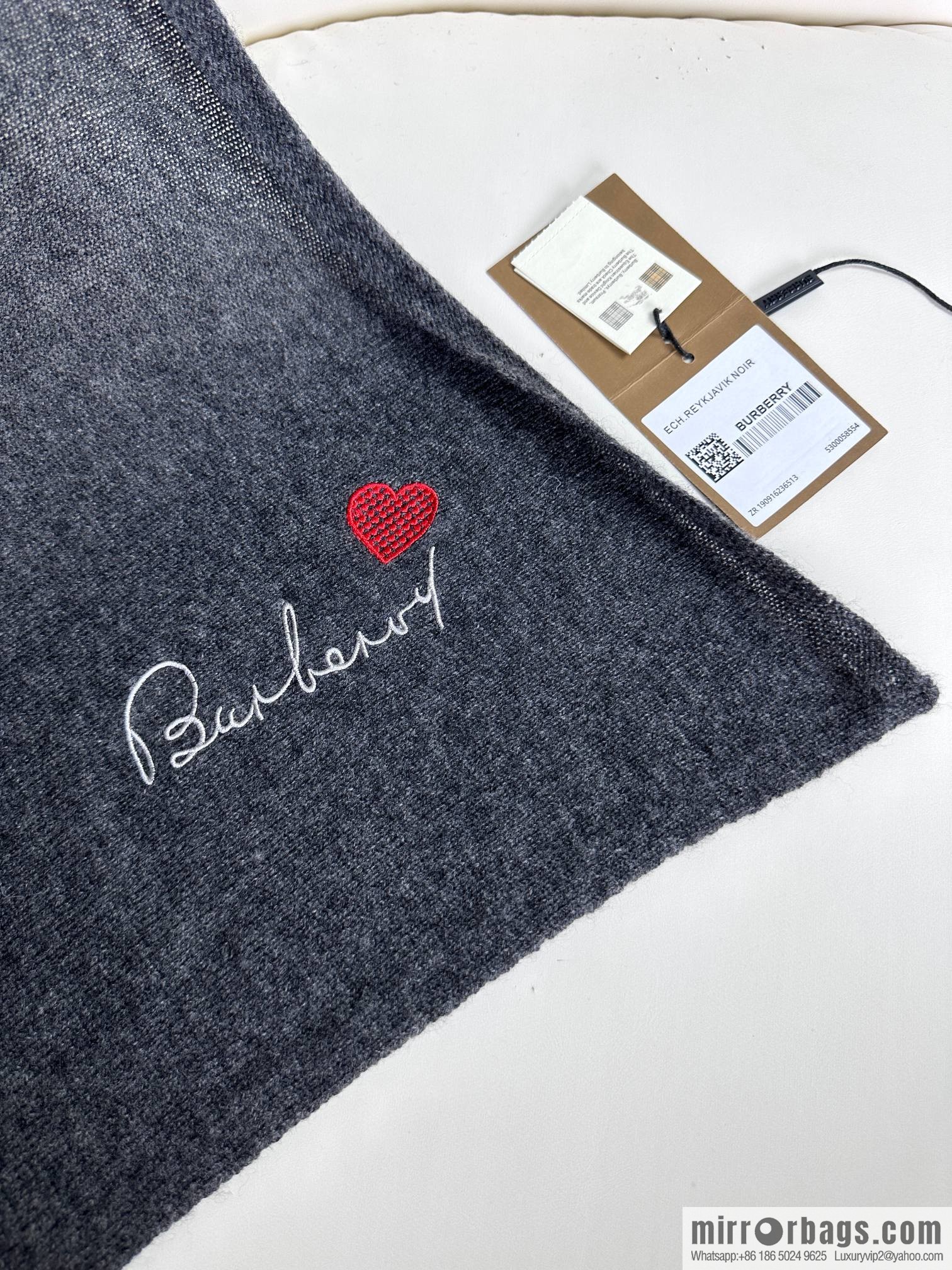 Burberry, Knitted Cashmere Scarf