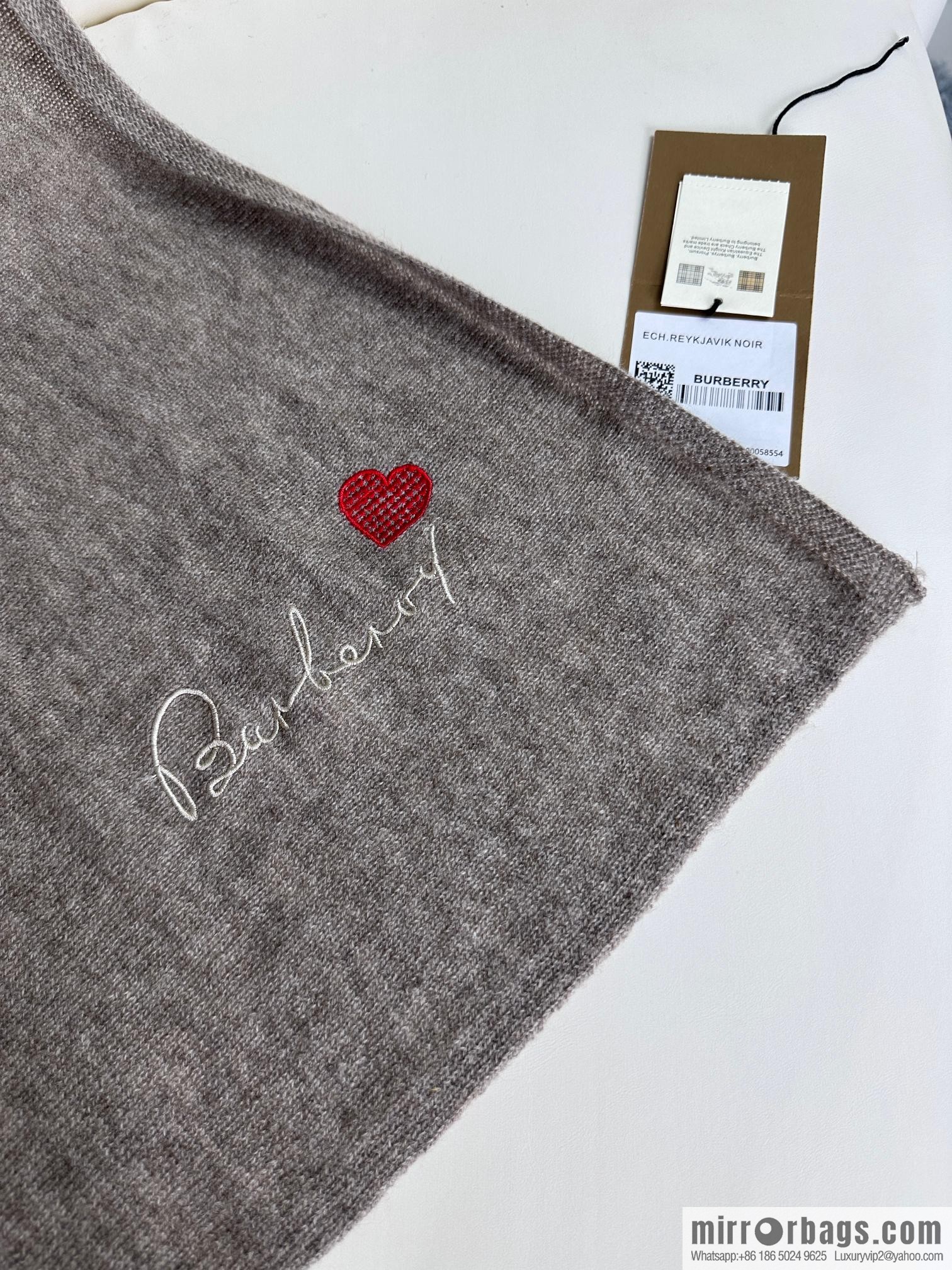 Burberry, Knitted Cashmere Scarf