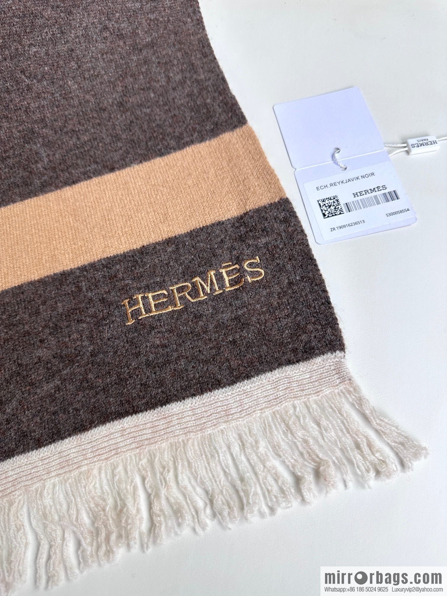 Hermes Hermès 2023 new cashmere knitted scarf