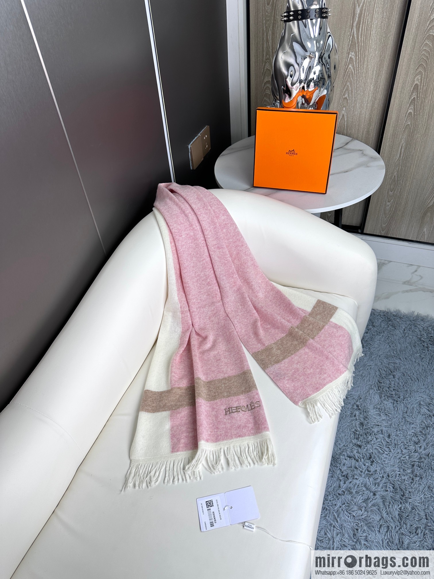 Hermes Hermès 2023 new cashmere knitted scarf