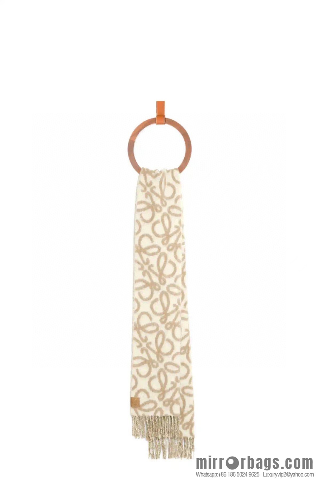 LOEWE's new wool mohair scarf