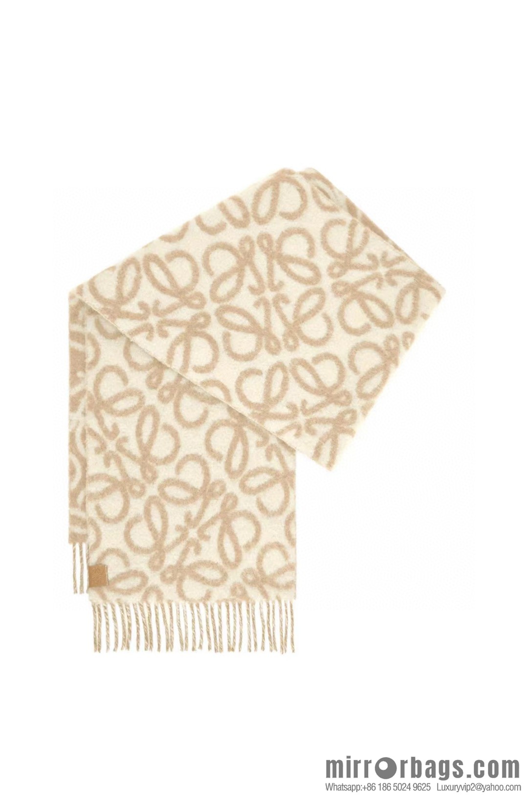 LOEWE's new wool mohair scarf