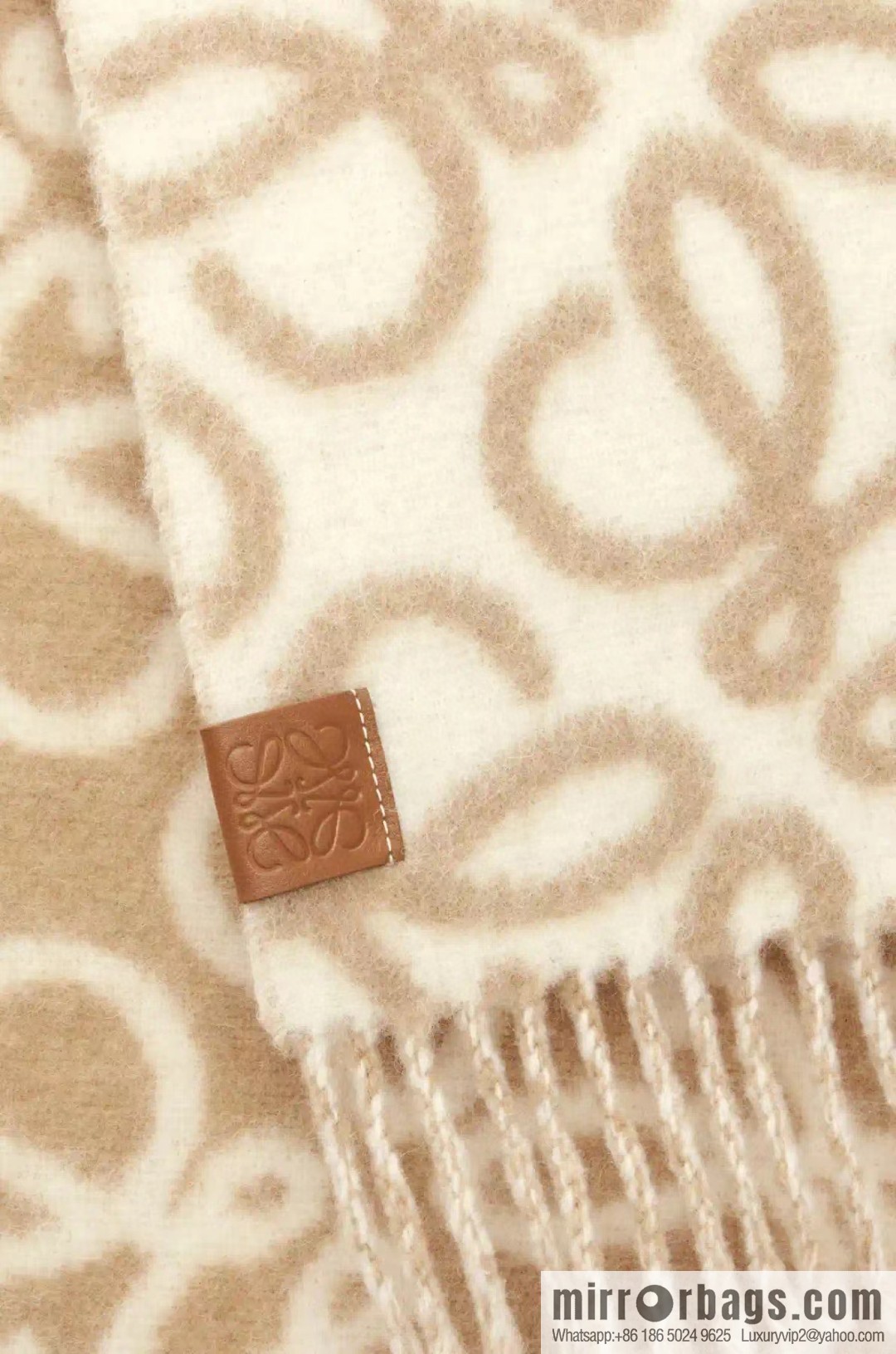LOEWE's new wool mohair scarf