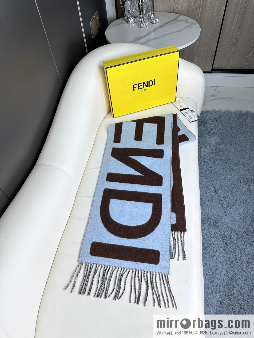 FENDI's latest color matching scarf in 23 years