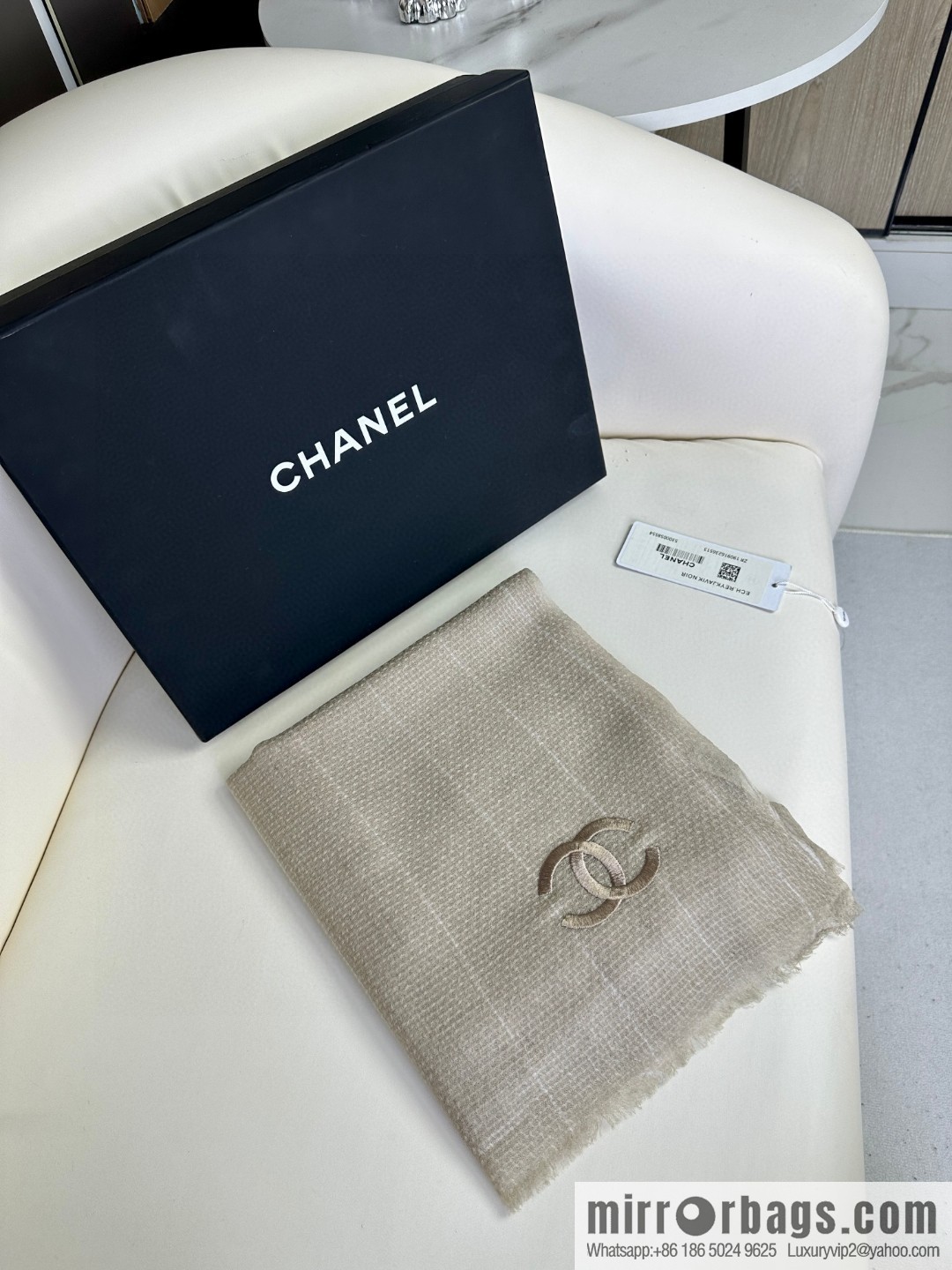 CHANEL 2023 new cashmere scarf, three colors