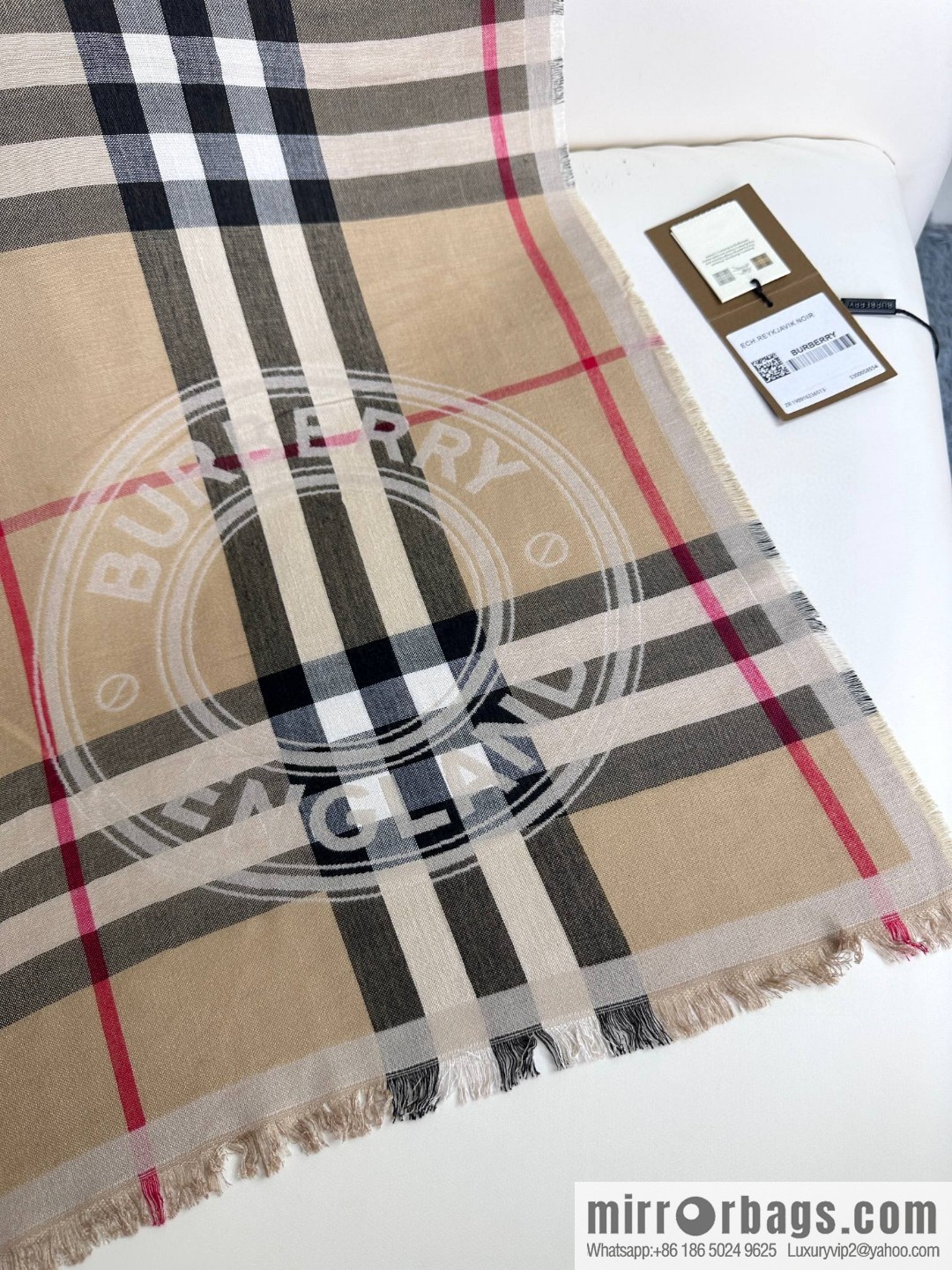 Burberry, Classic Alphabet Plaid Towel