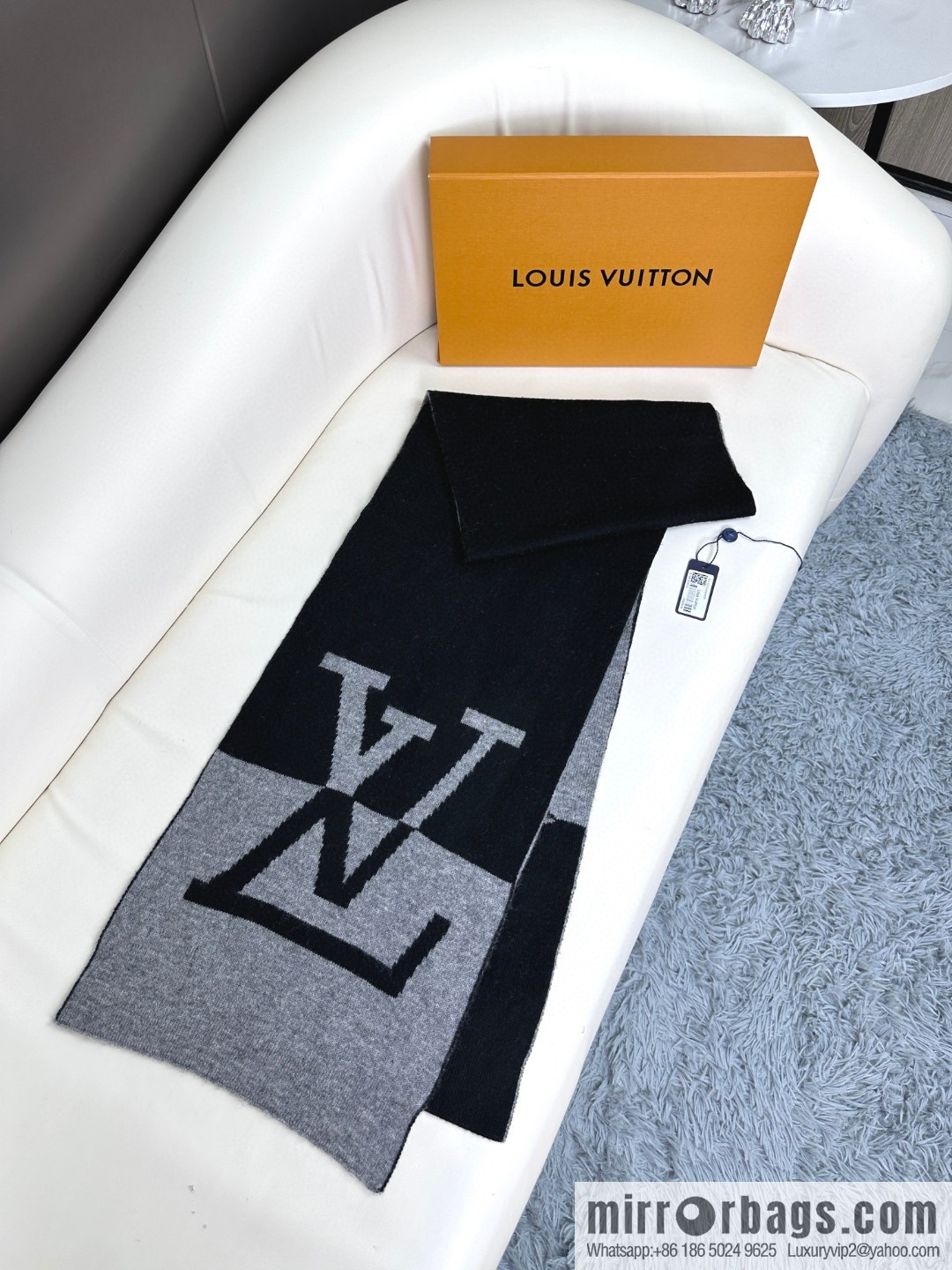 LV Damier Archives Jhelam Scarves
