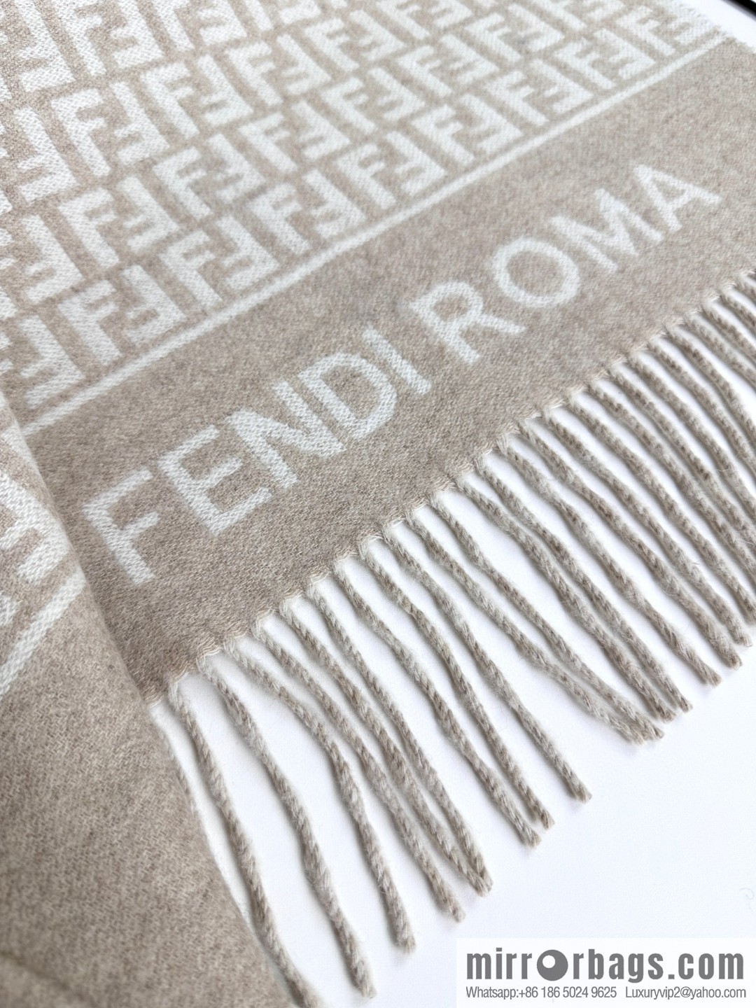 FENDI Fendi FF alphabet cape